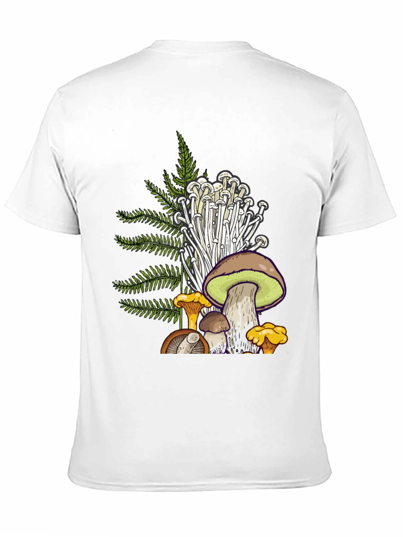 Mushroom Graphic T-Shirt - Nature Inspired Tee