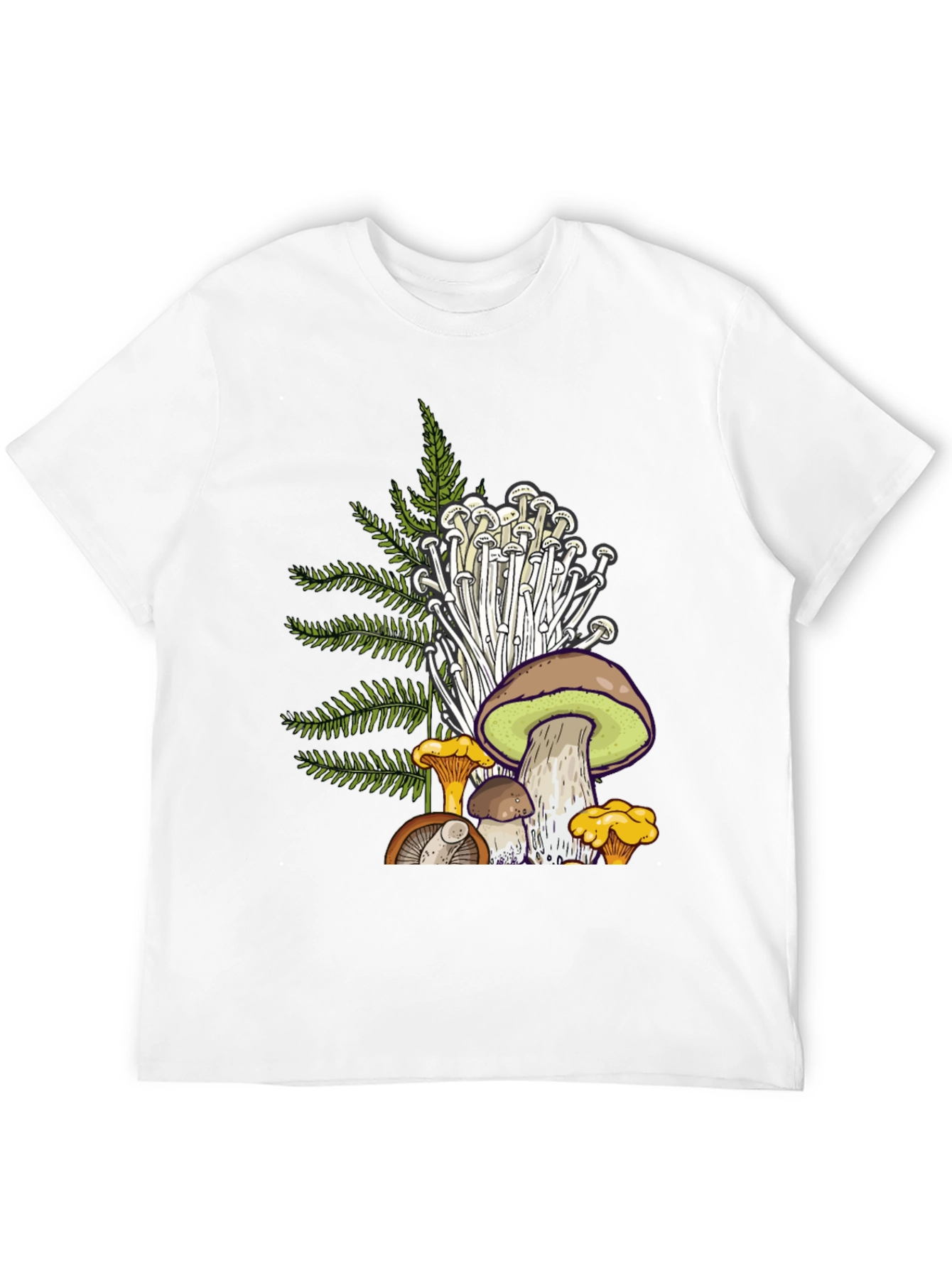 Mushroom Graphic T-Shirt - Nature Inspired Tee