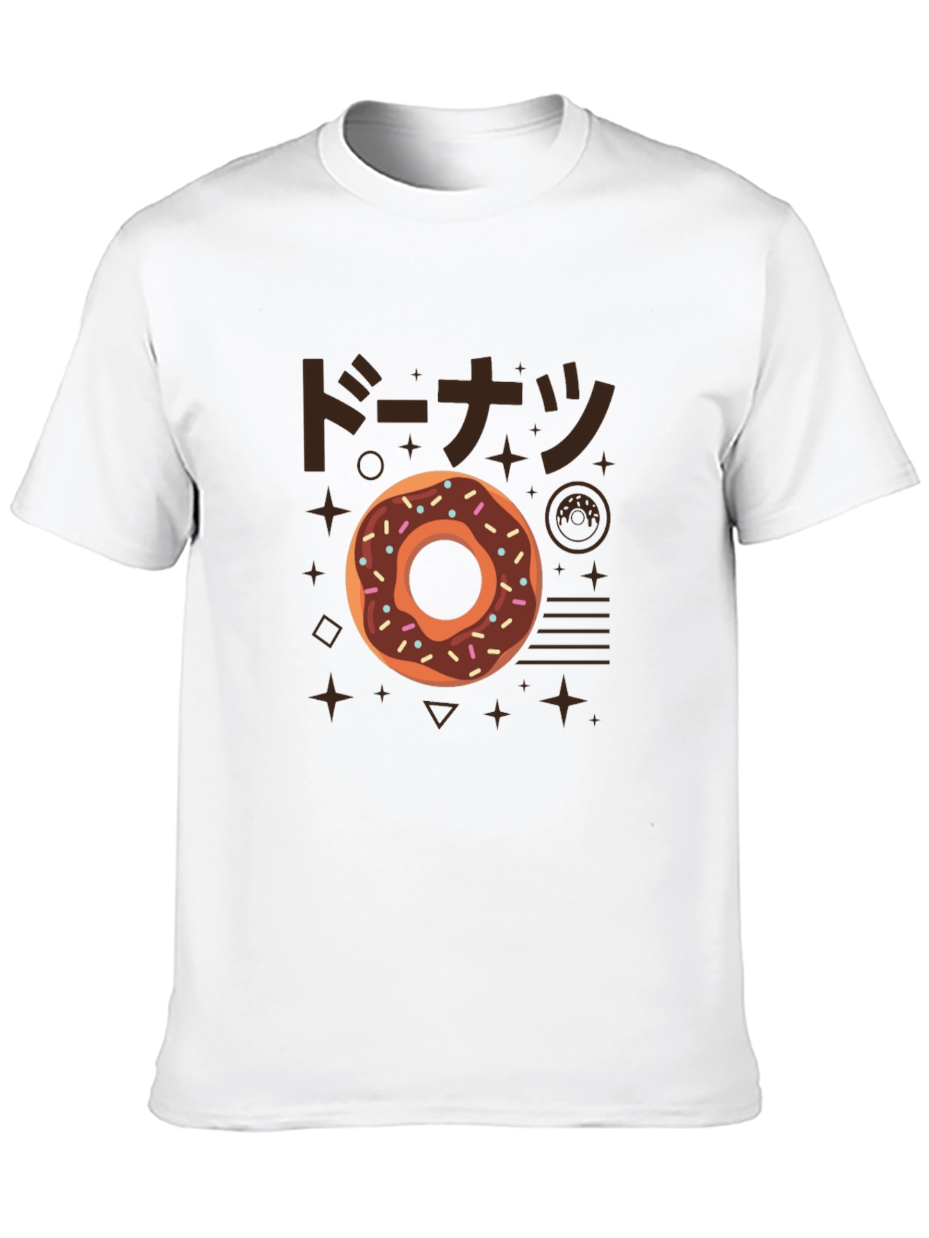Donut Graphic Tee - Japanese Style