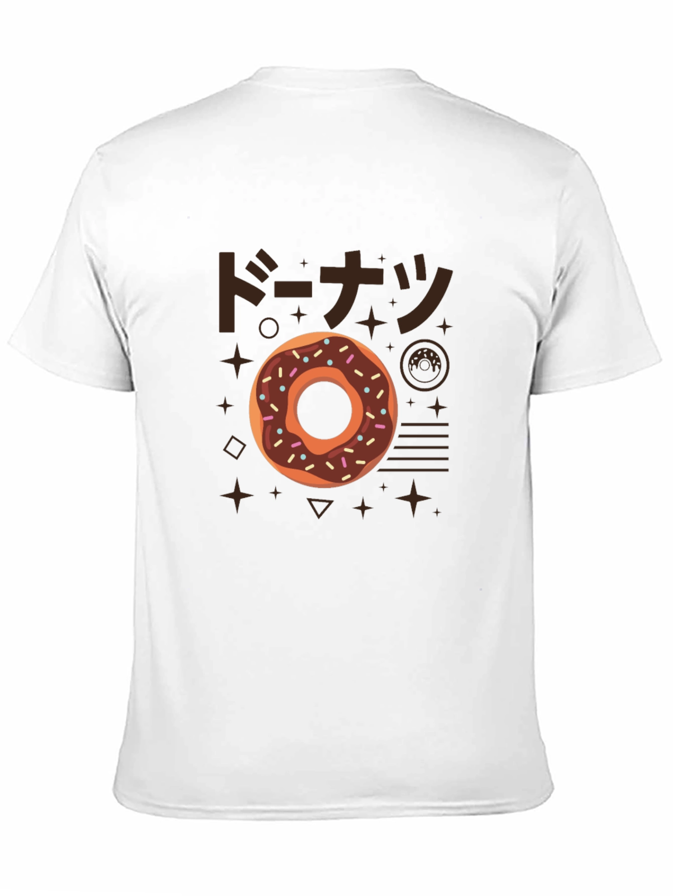 Donut Graphic Tee - Japanese Style
