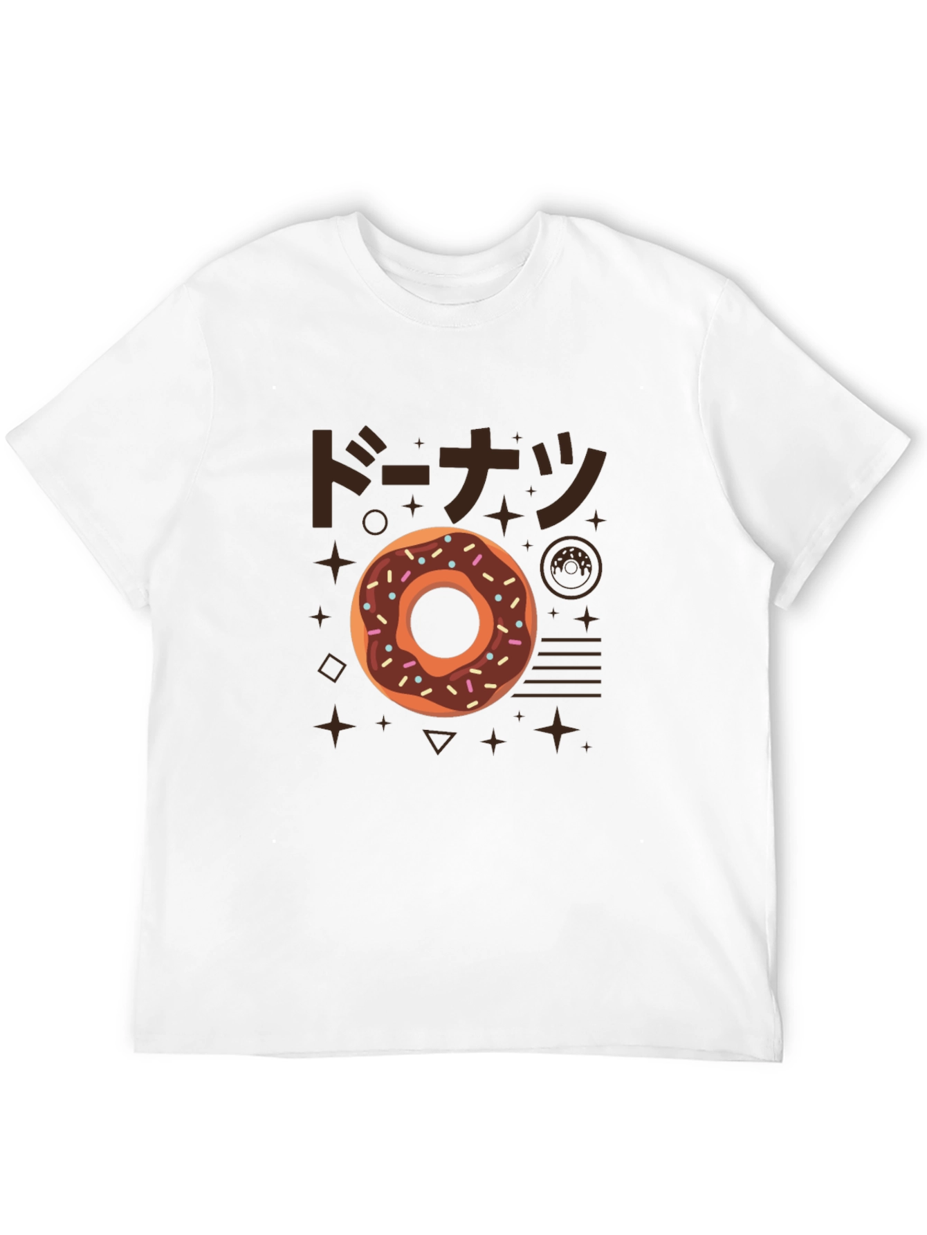 Donut Graphic Tee - Japanese Style