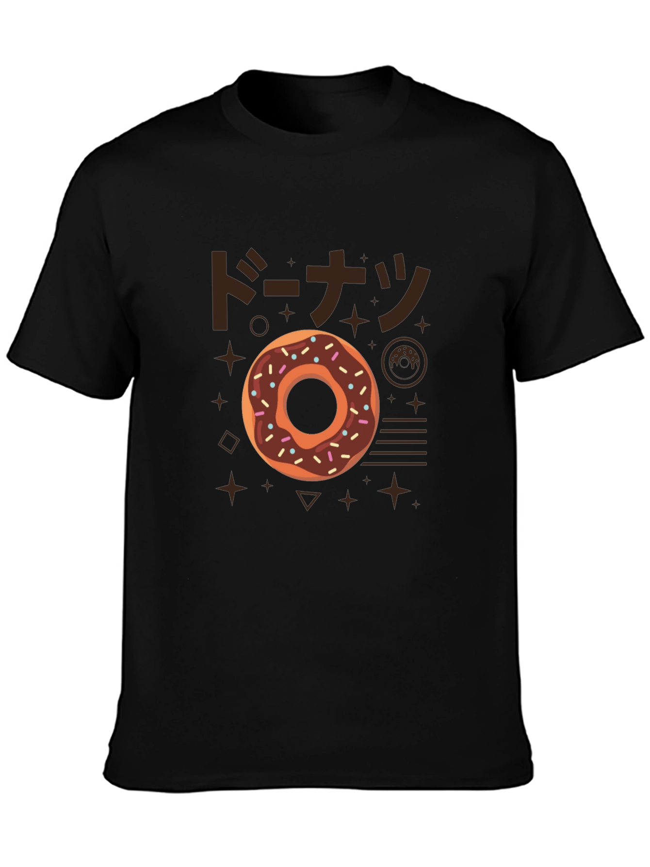 Donut Graphic Tee - Japanese Style