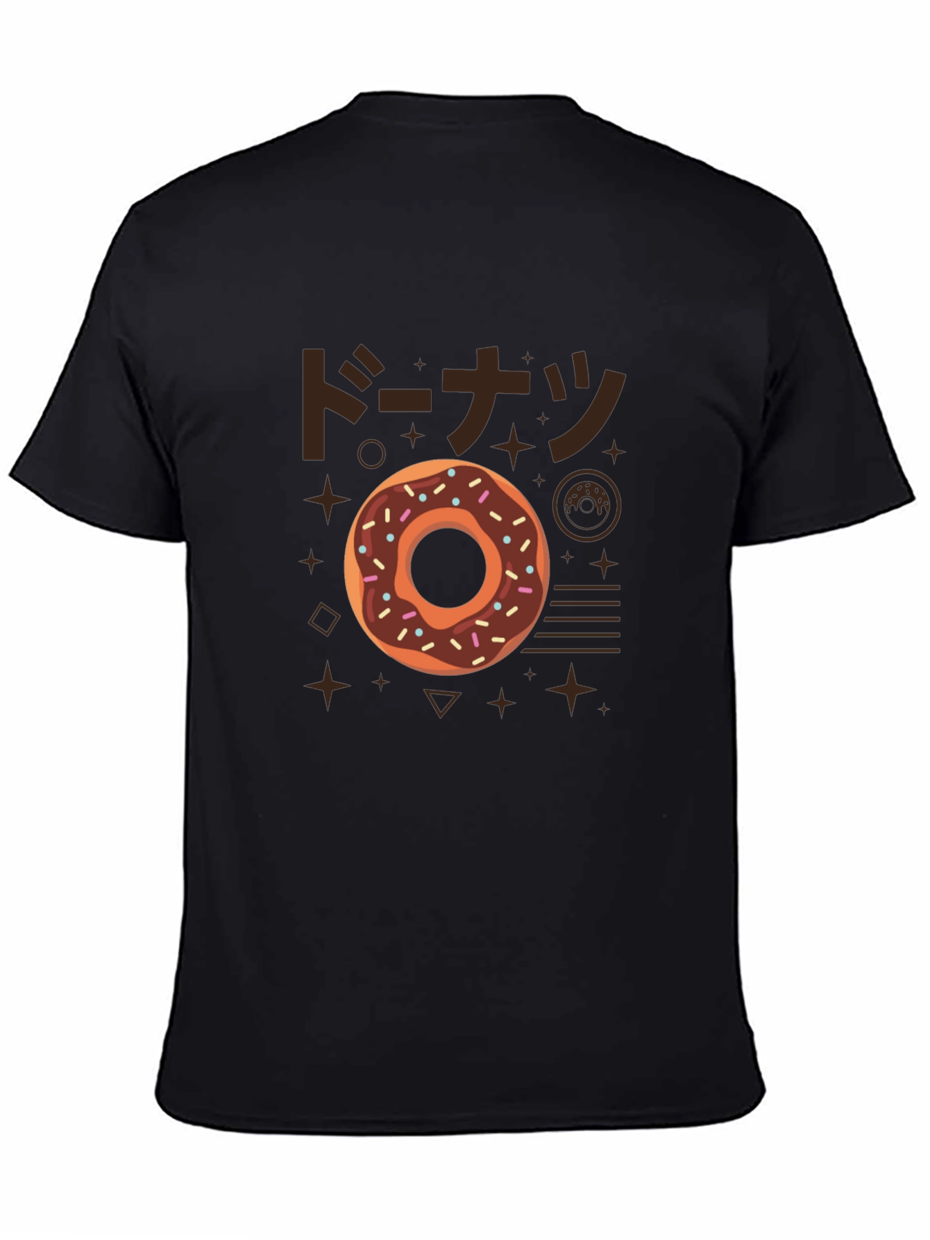 Donut Graphic Tee - Japanese Style