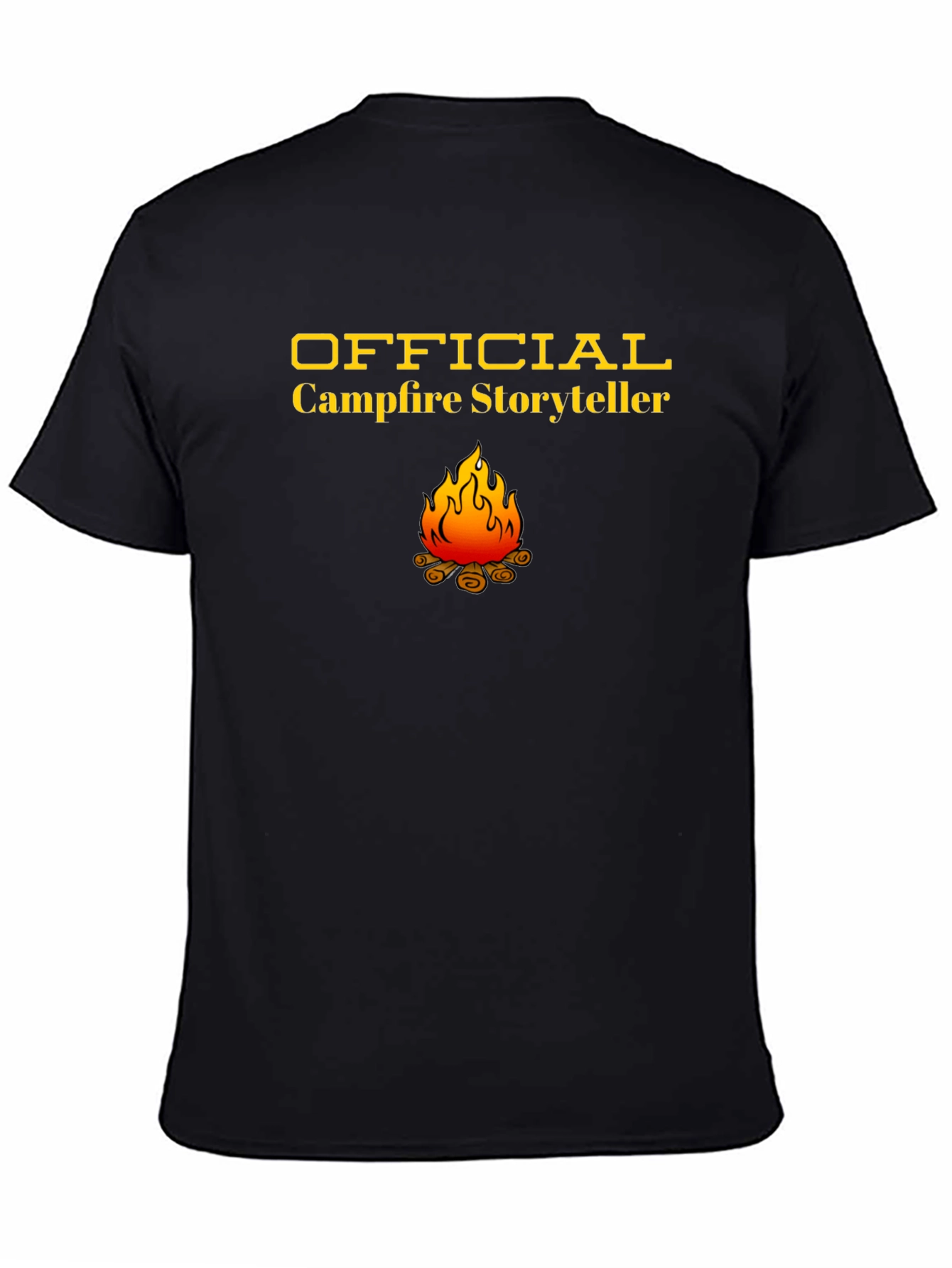 Official Campfire Storyteller T-Shirt - Black