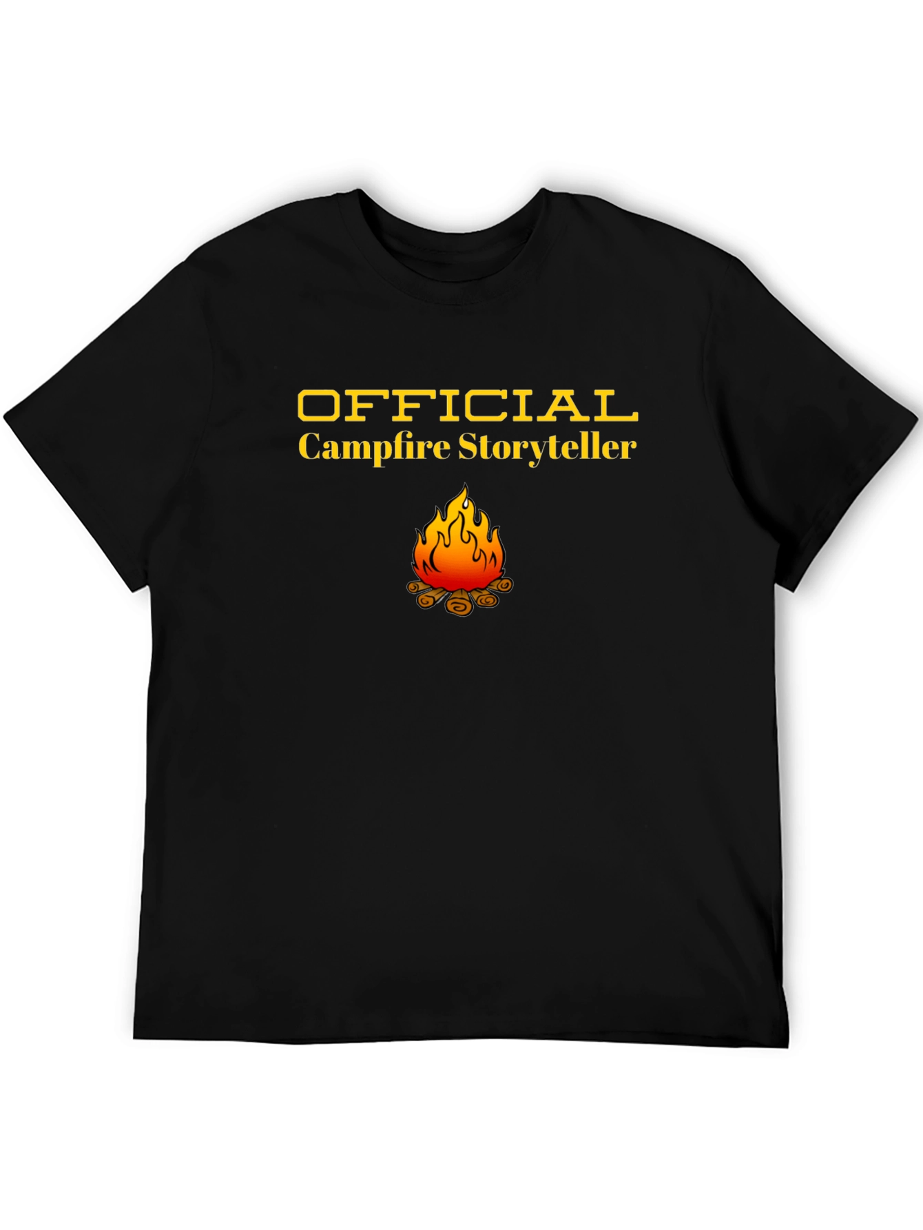 Official Campfire Storyteller T-Shirt - Black