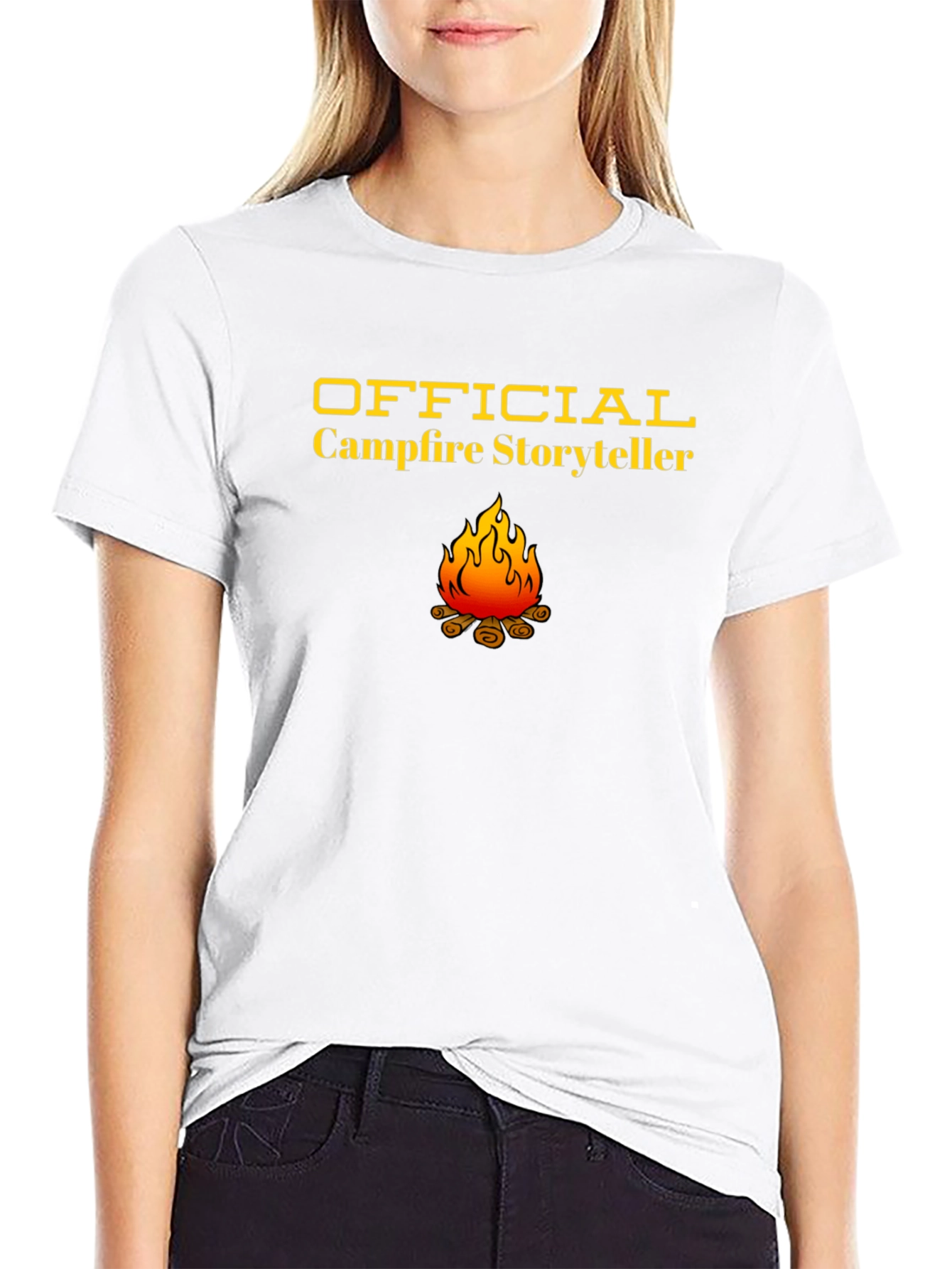 Official Campfire Storyteller T-Shirt - Black