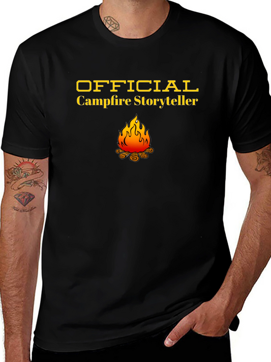 Official Campfire Storyteller T-Shirt - Black