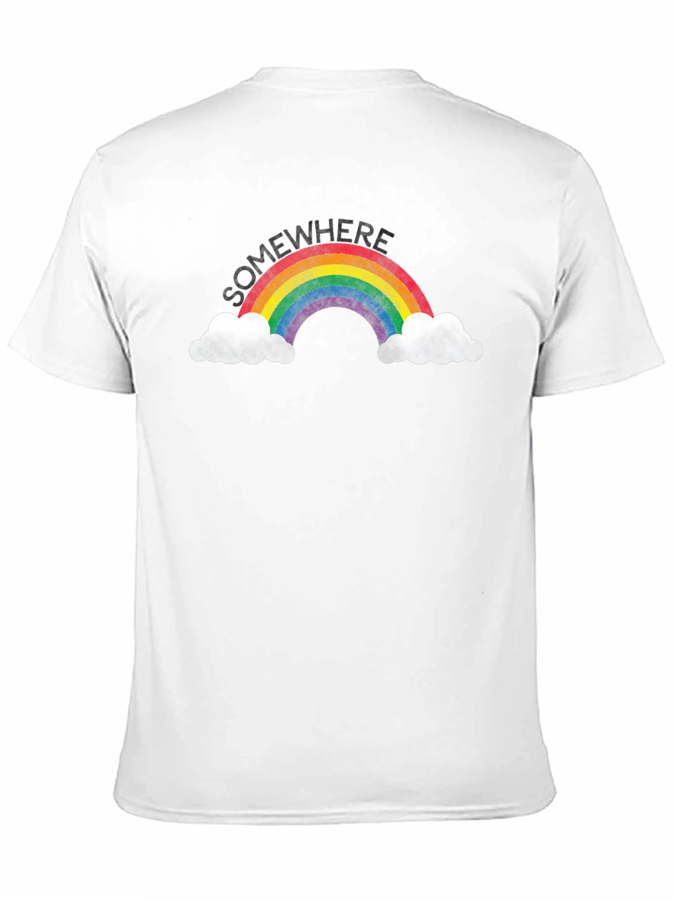 Rainbow Somewhere Graphic T-Shirt