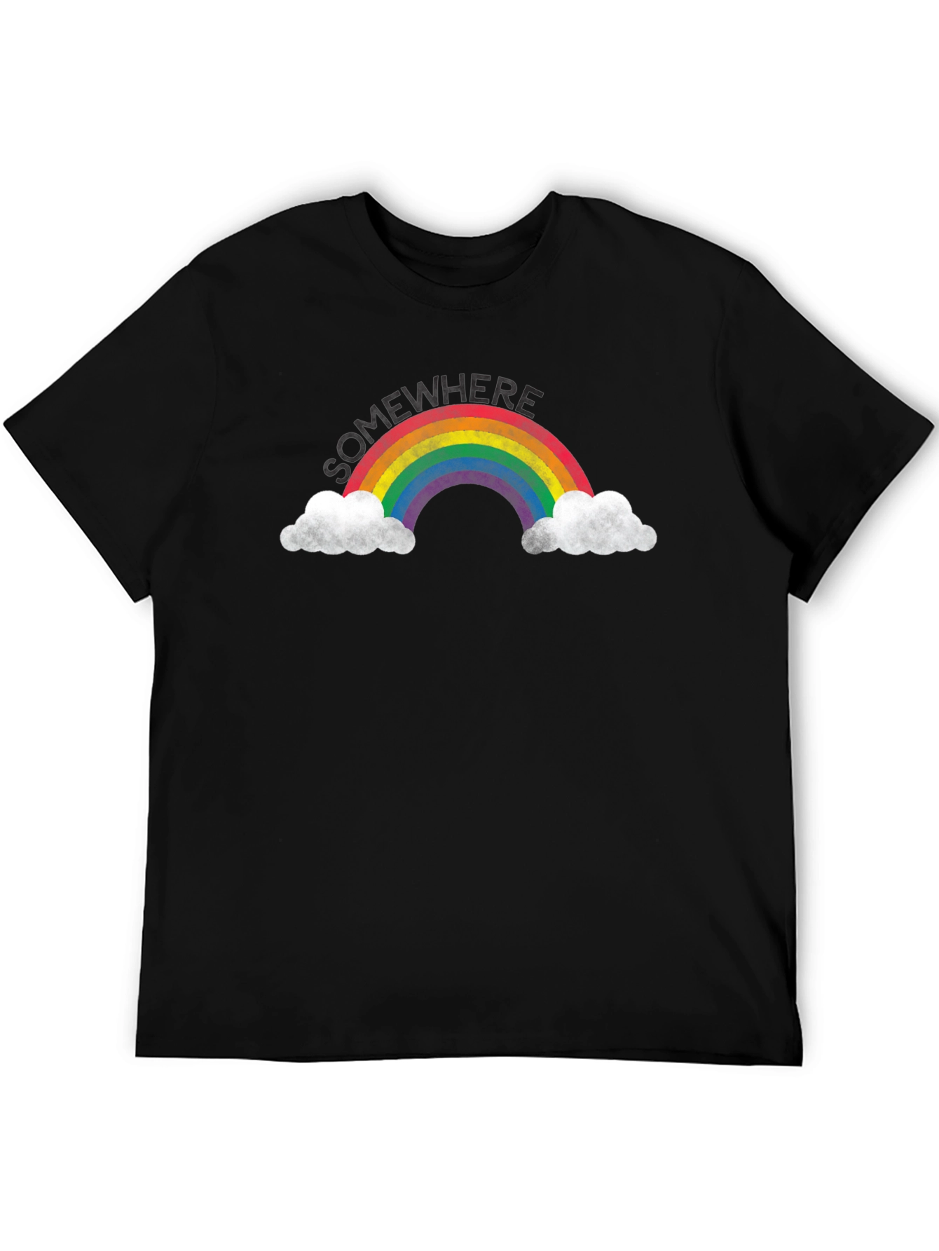 Rainbow Somewhere Graphic T-Shirt
