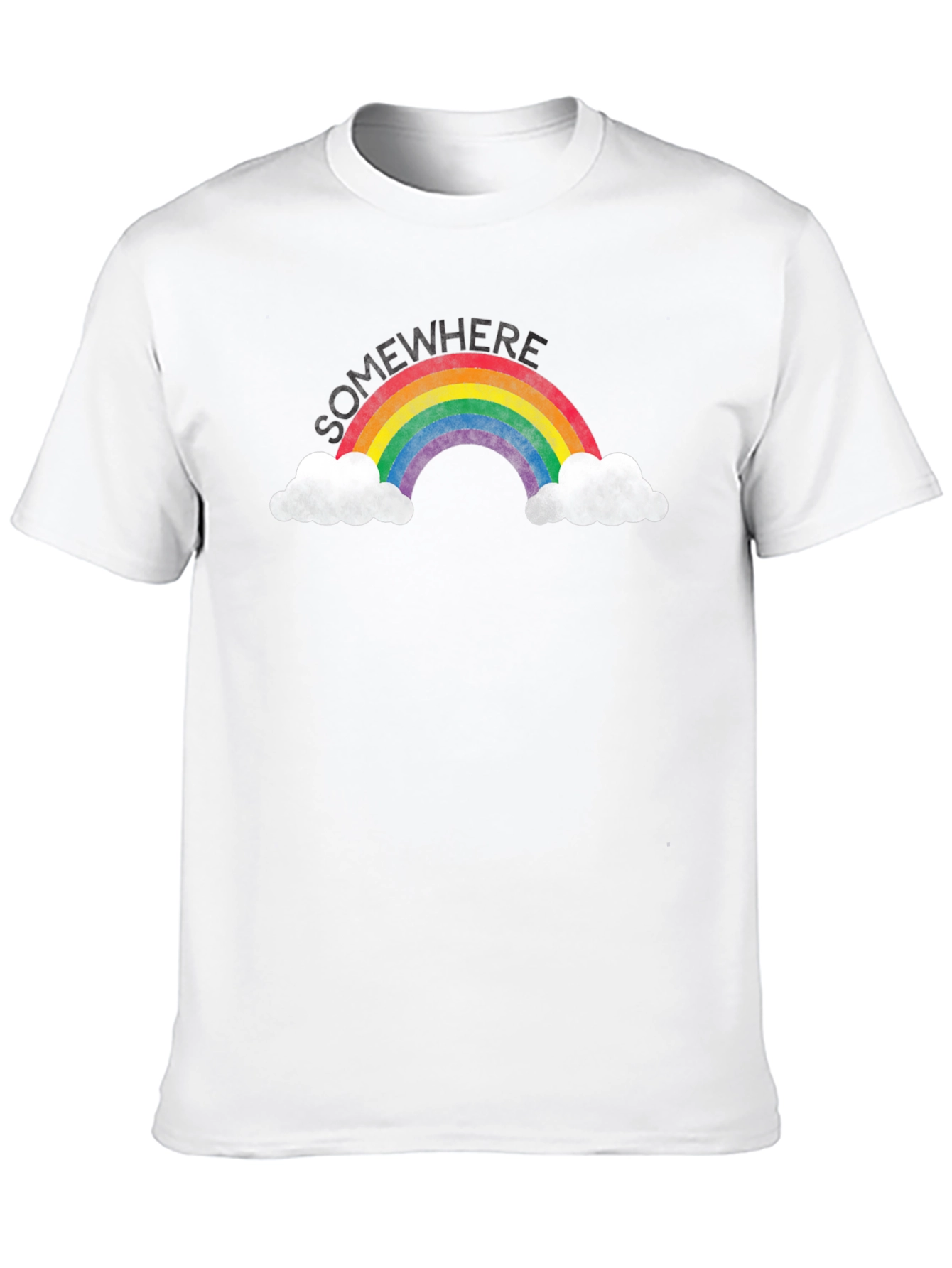 Rainbow Somewhere Graphic T-Shirt