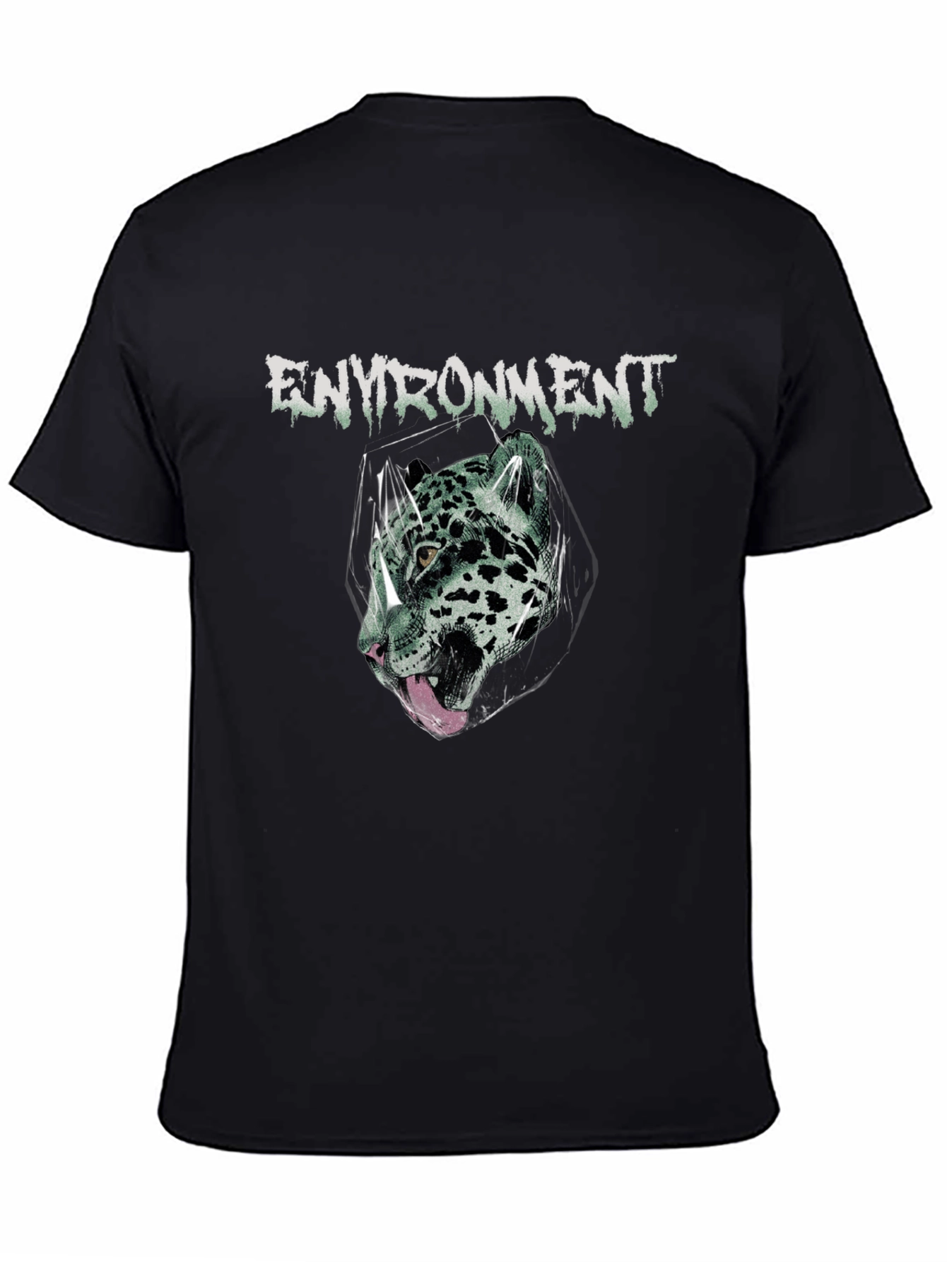 Environment Jaguar Graphic Tee - Black