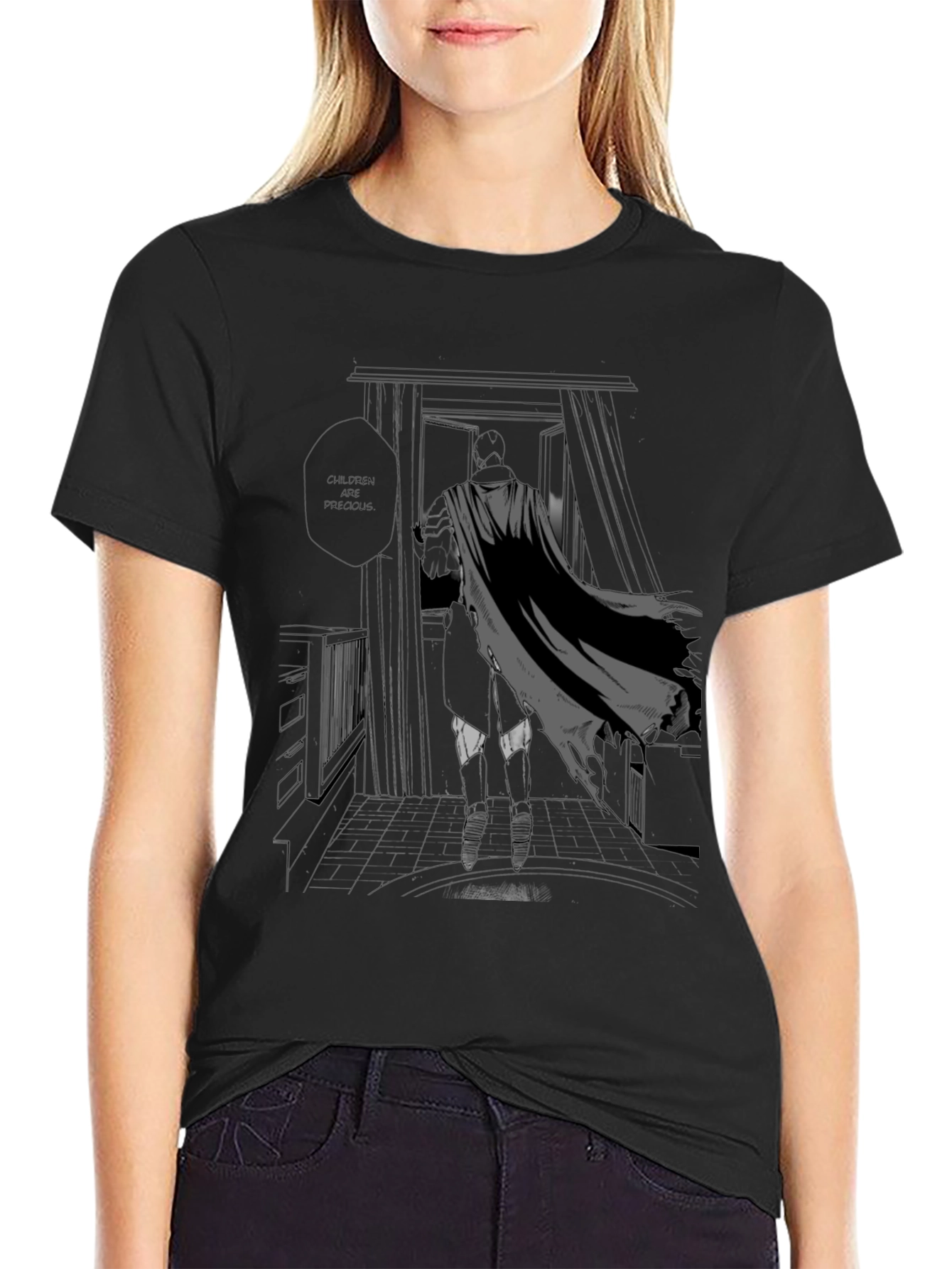Dark Knight Graphic Tee - Gotham Vigilante Style