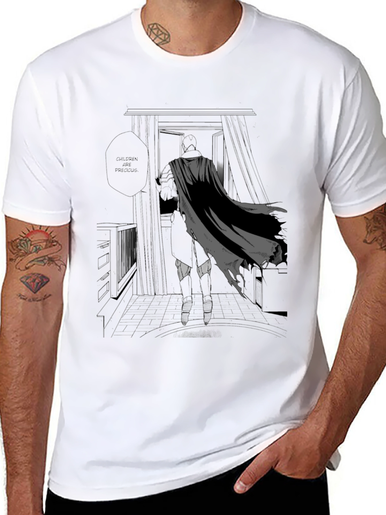 Dark Knight Graphic Tee - Gotham Vigilante Style