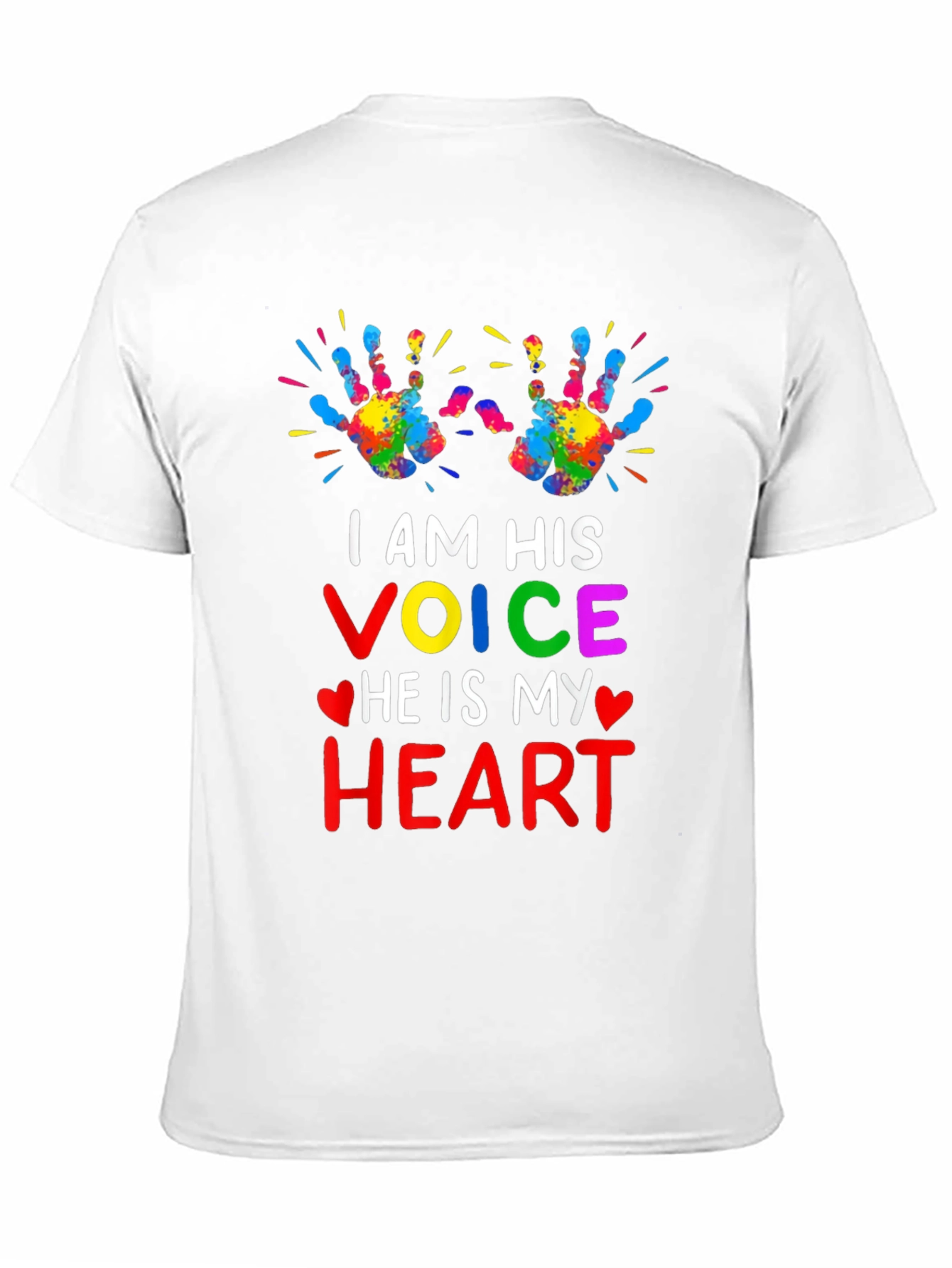 Autism Awareness I Am His Voice T-Shirt