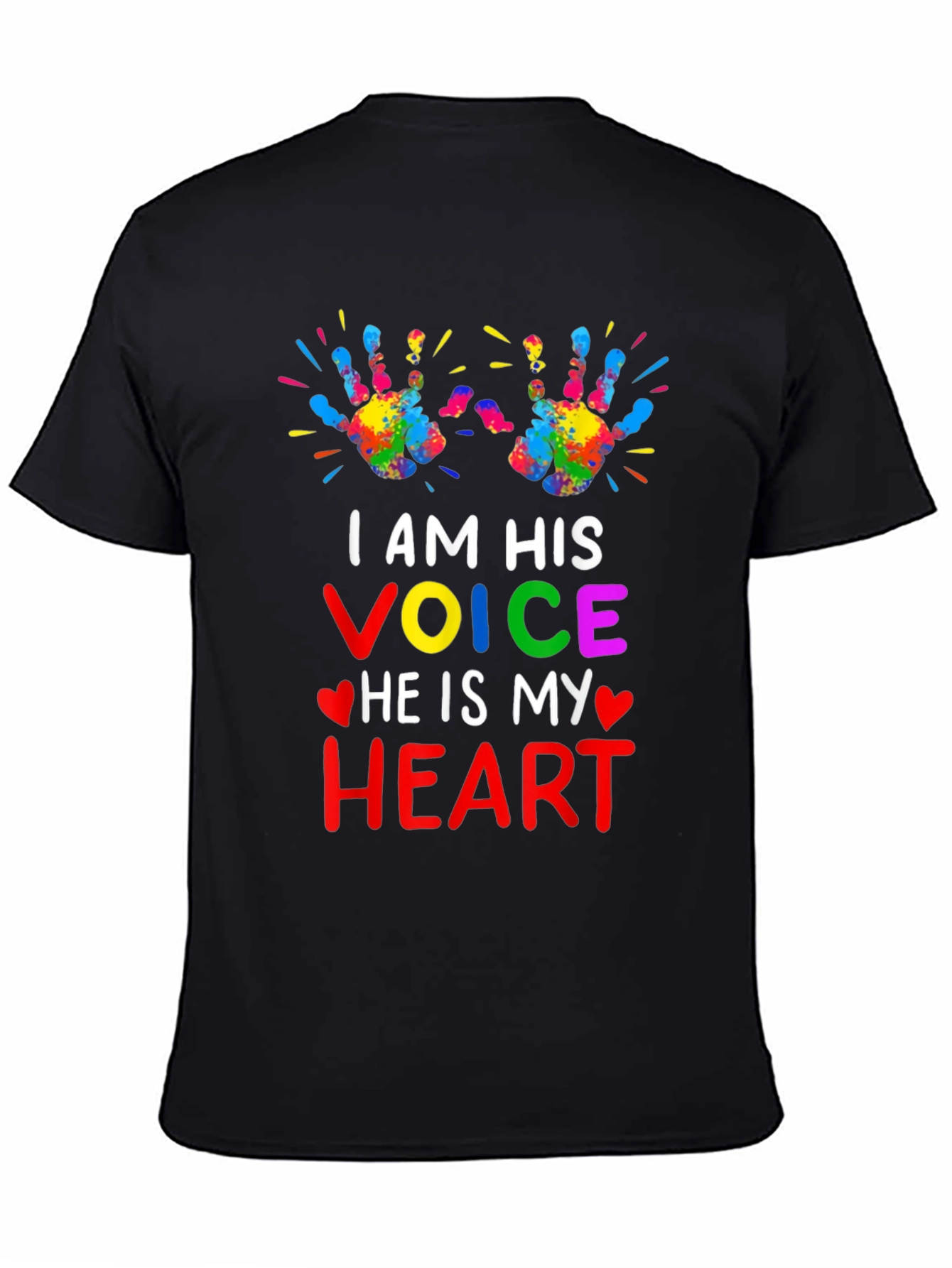 Autism Awareness I Am His Voice T-Shirt