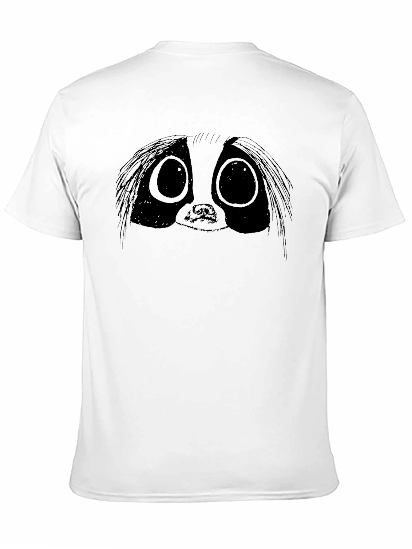 Whimsical Sloth Graphic Tee - Black