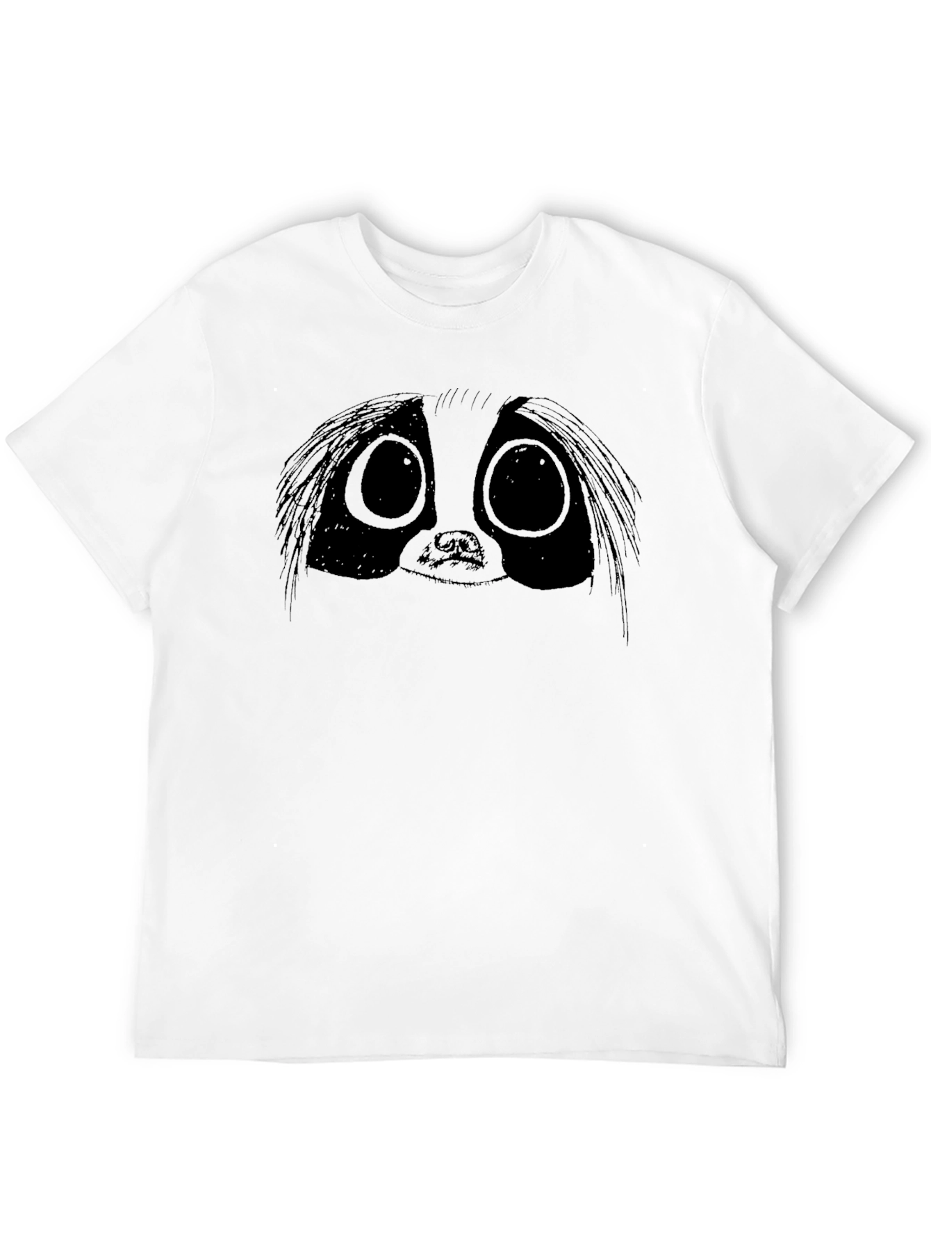Whimsical Sloth Graphic Tee - Black