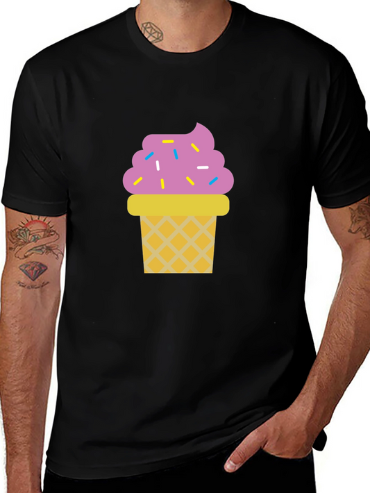 Fun Ice Cream Graphic T-Shirt