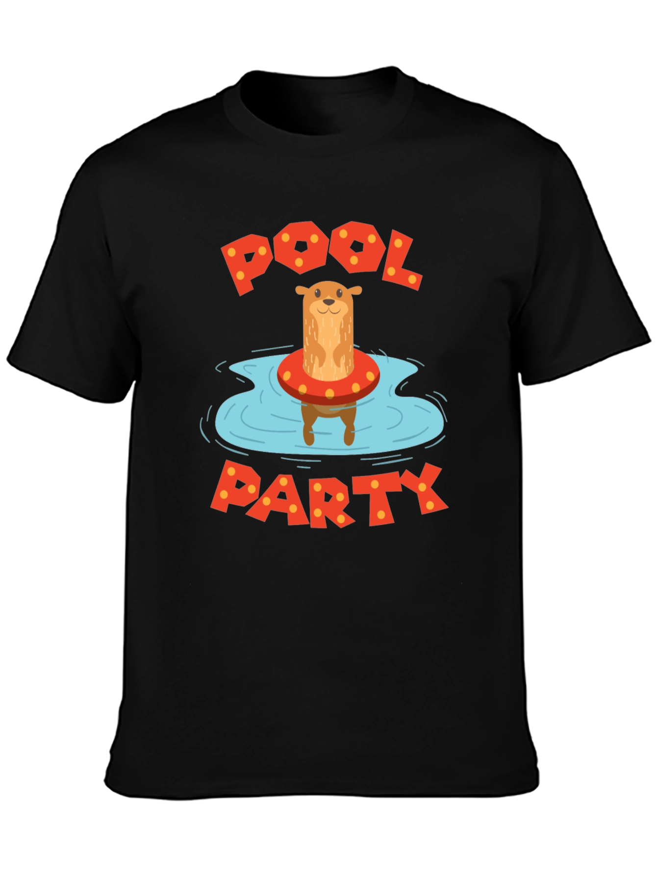 Otter Pool Party Graphic T-Shirt