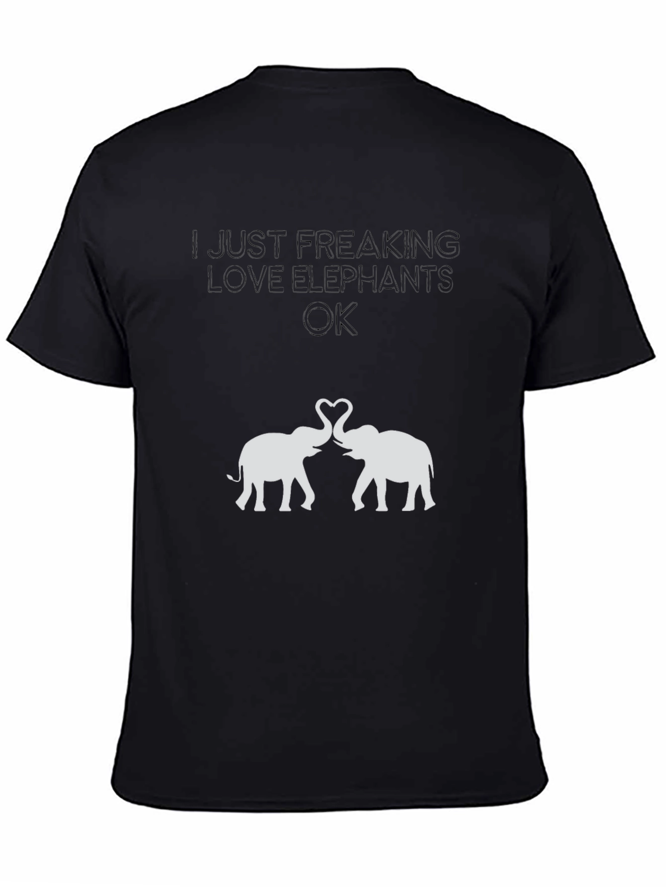Elephant Lover T-Shirt - Cute Animal Tee