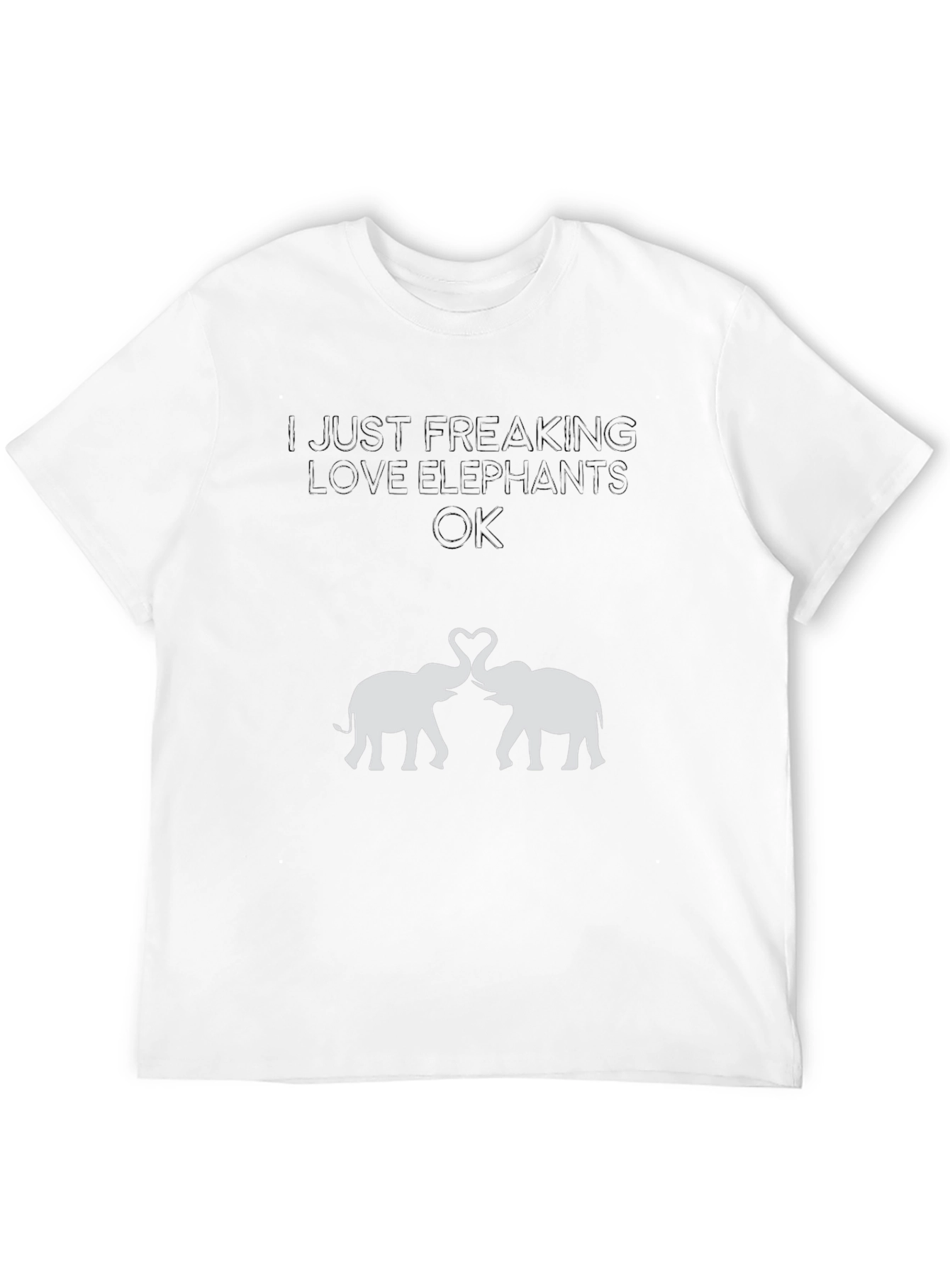 Elephant Lover T-Shirt - Cute Animal Tee