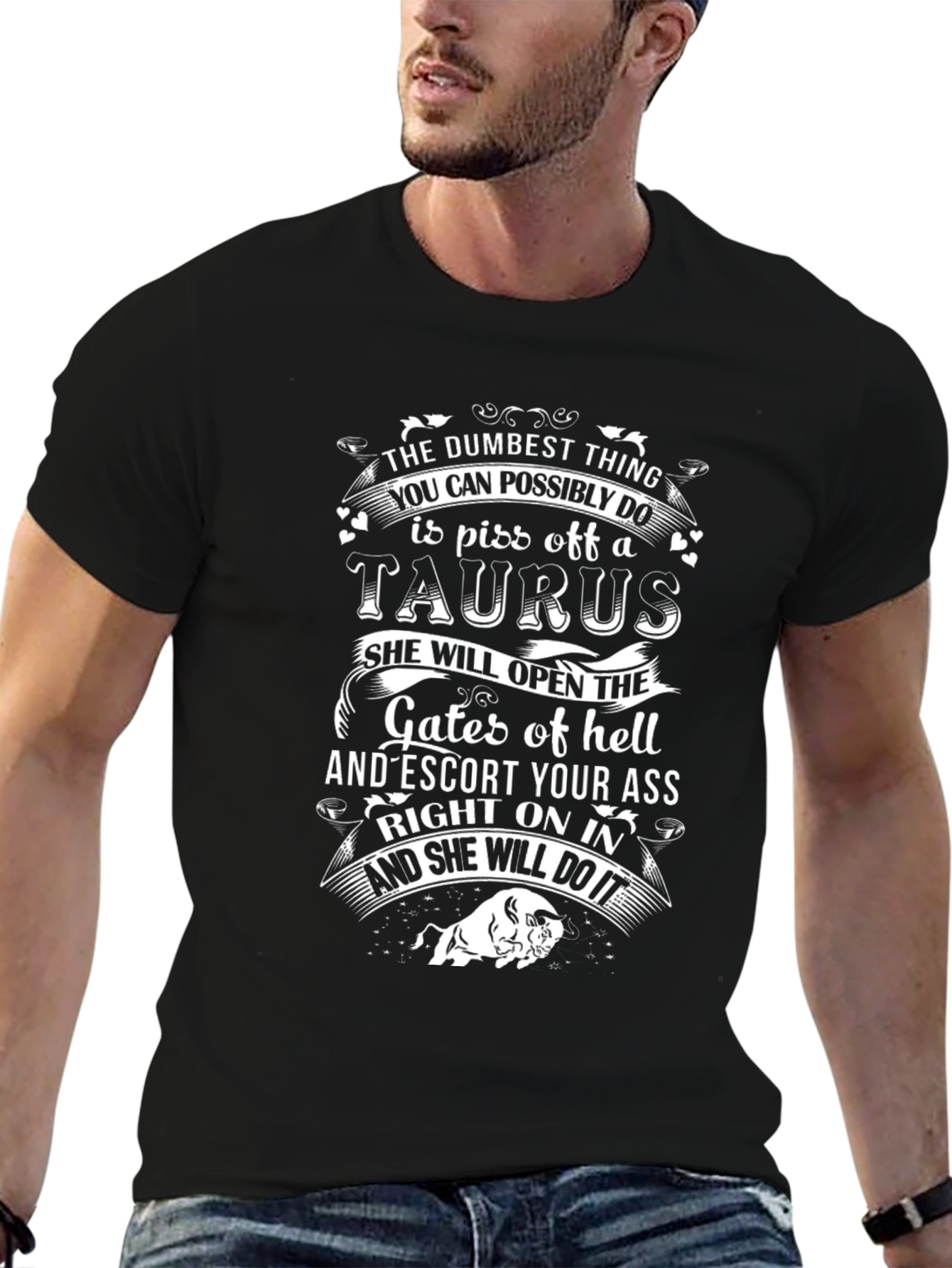 Taurus Zodiac Graphic T-Shirt