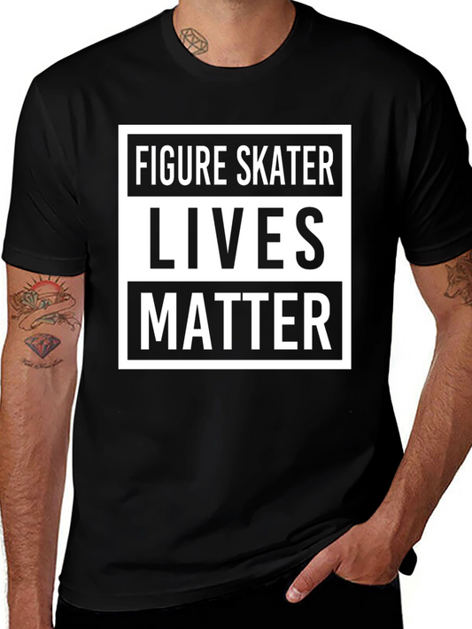 Figure Skater Lives Matter Graphic Tee