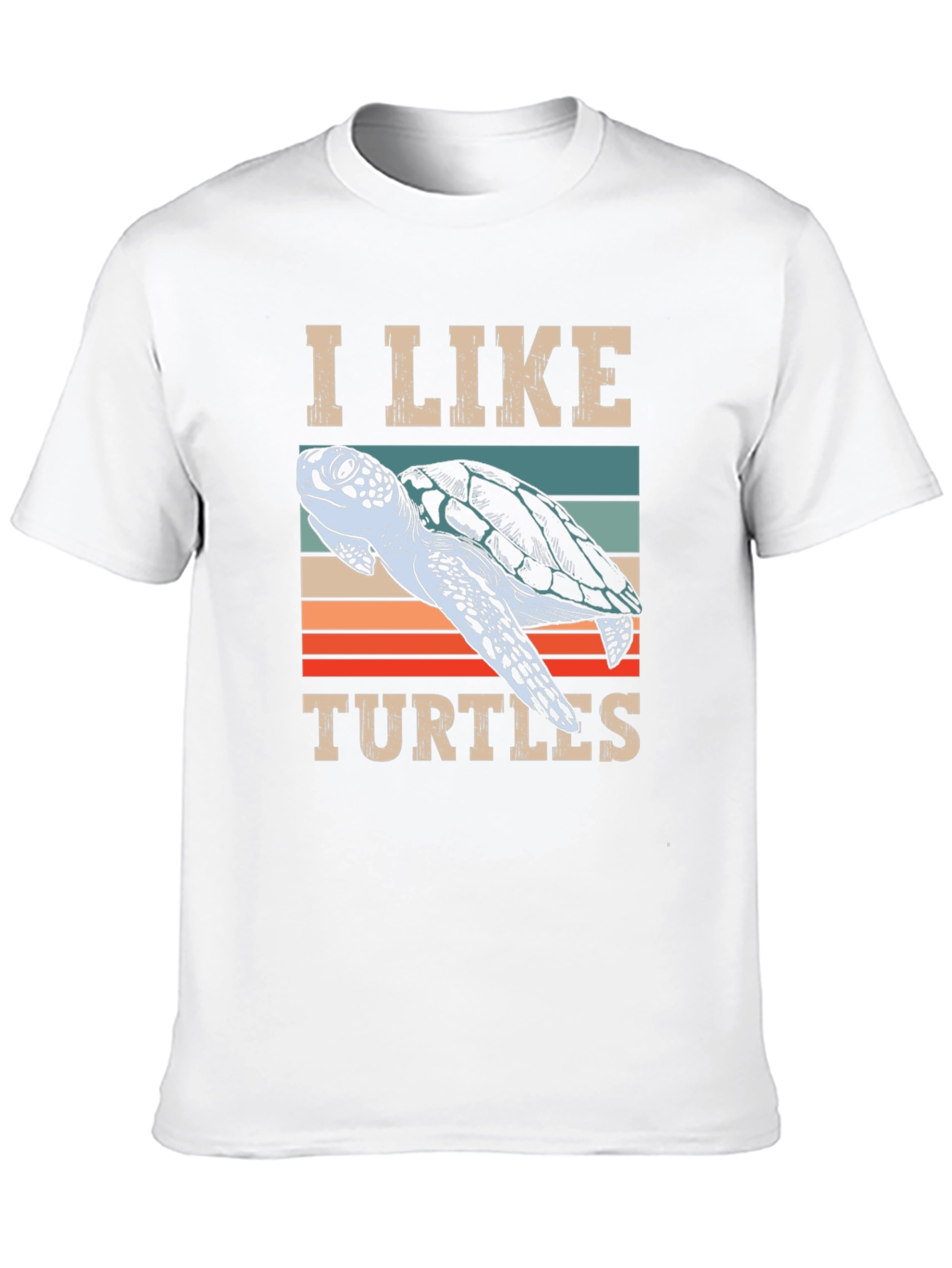 I Like Turtles Graphic Tee
