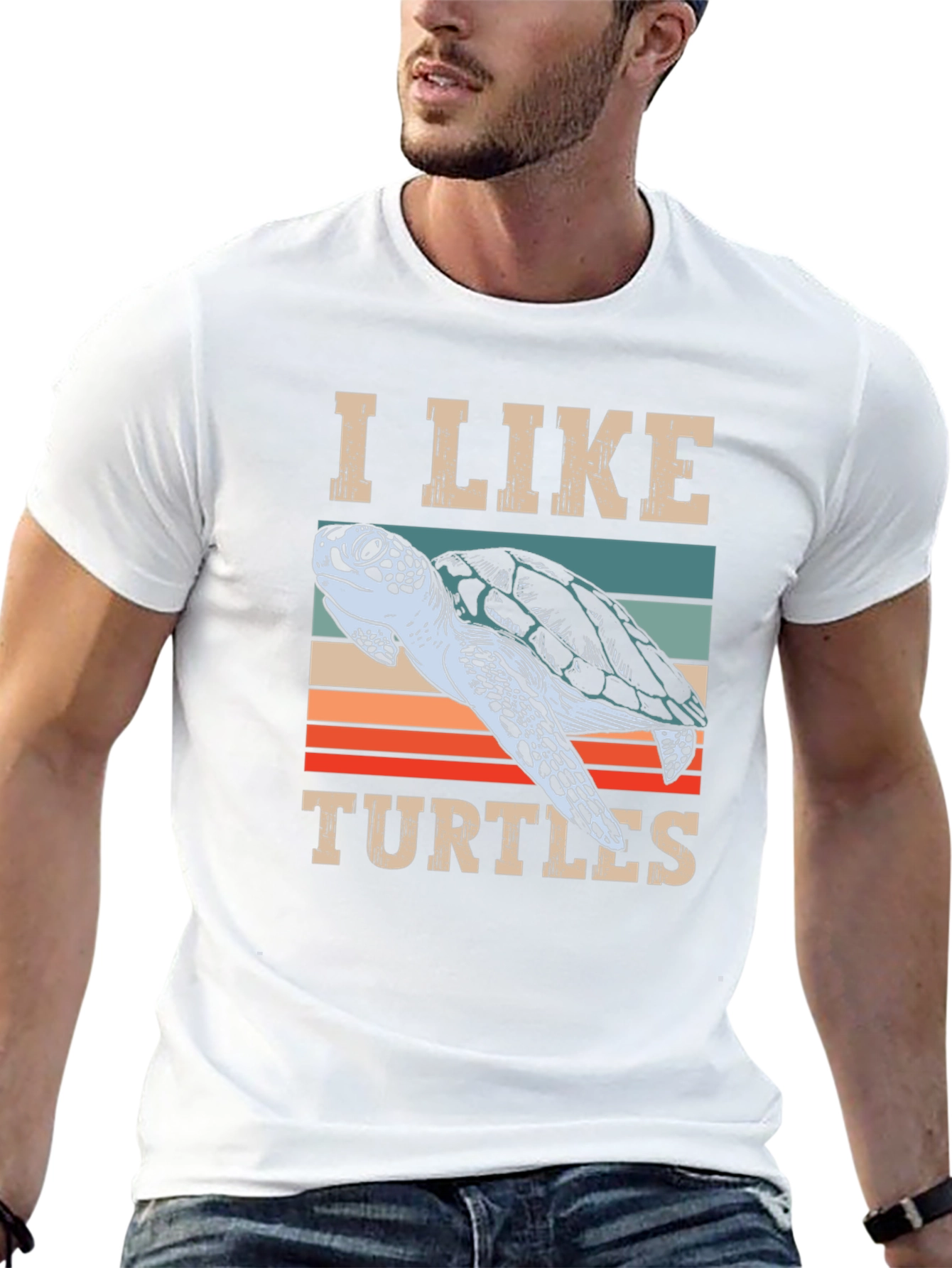 I Like Turtles Graphic Tee