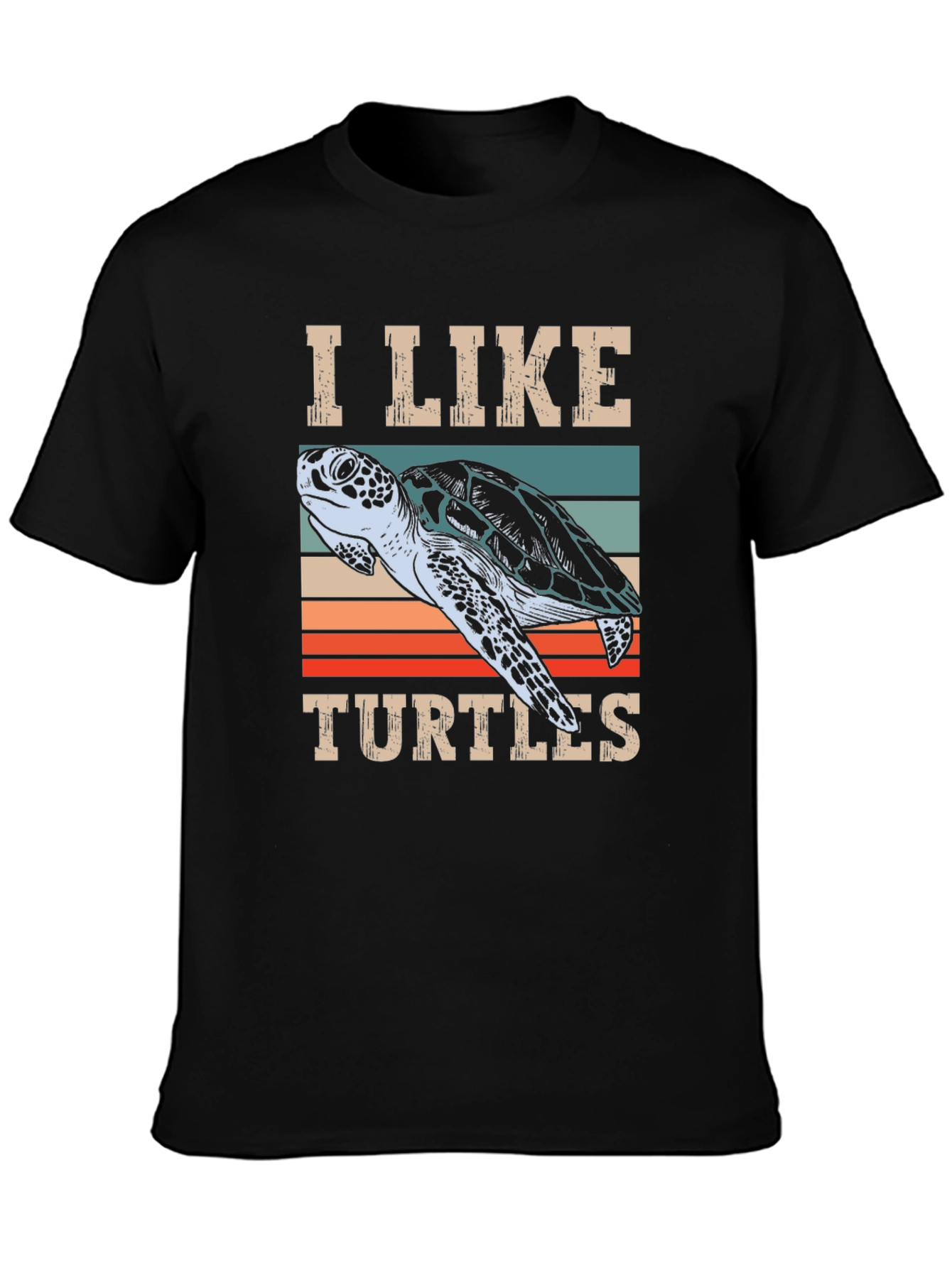 I Like Turtles Graphic Tee