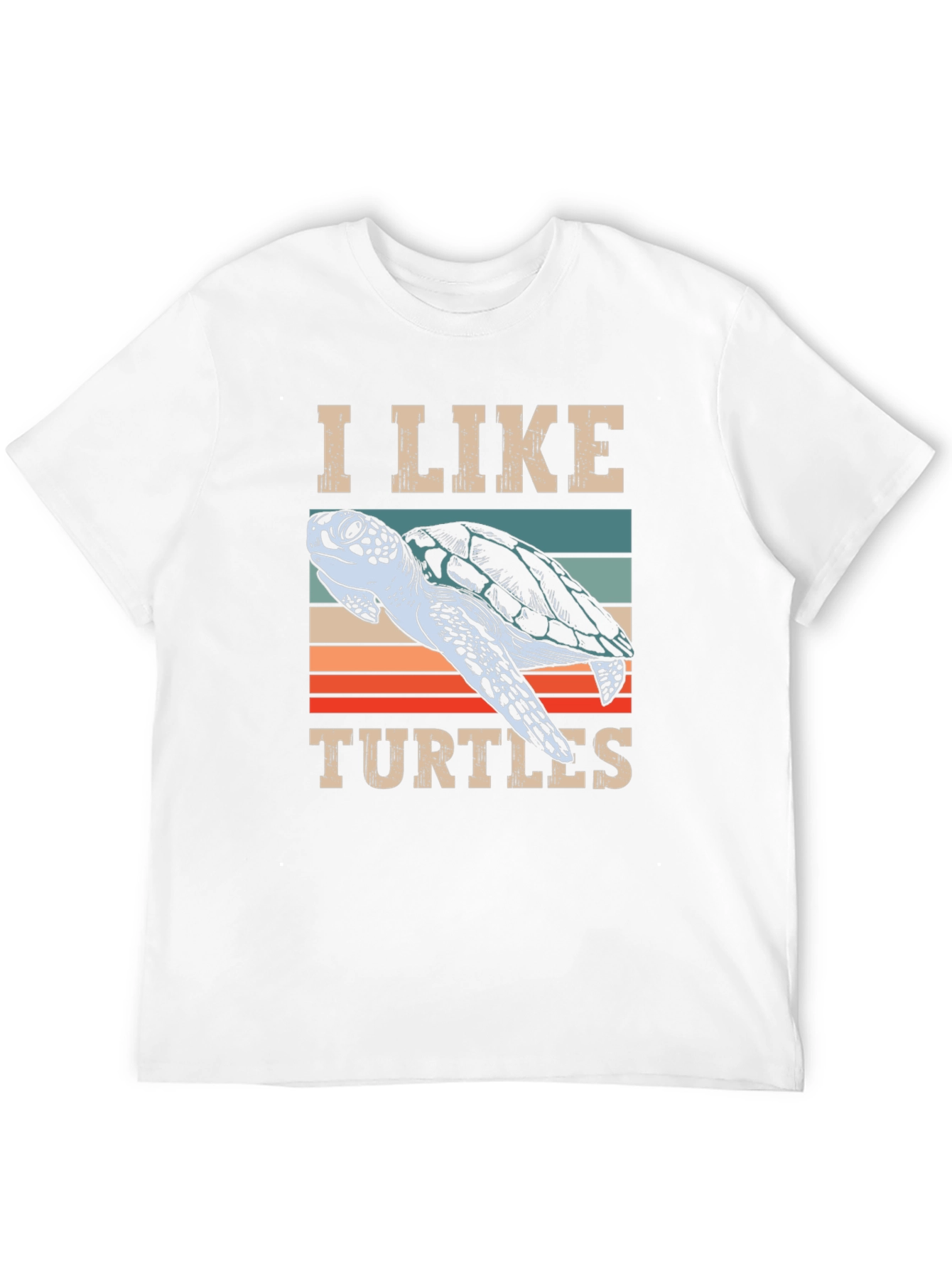 I Like Turtles Graphic Tee