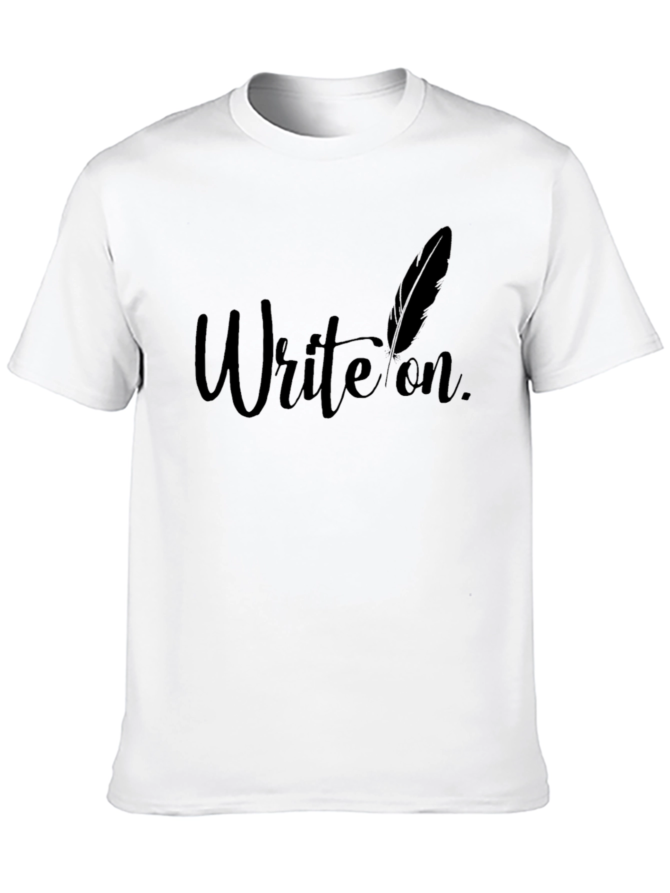Write On T-Shirt - Stylish Writers Tee