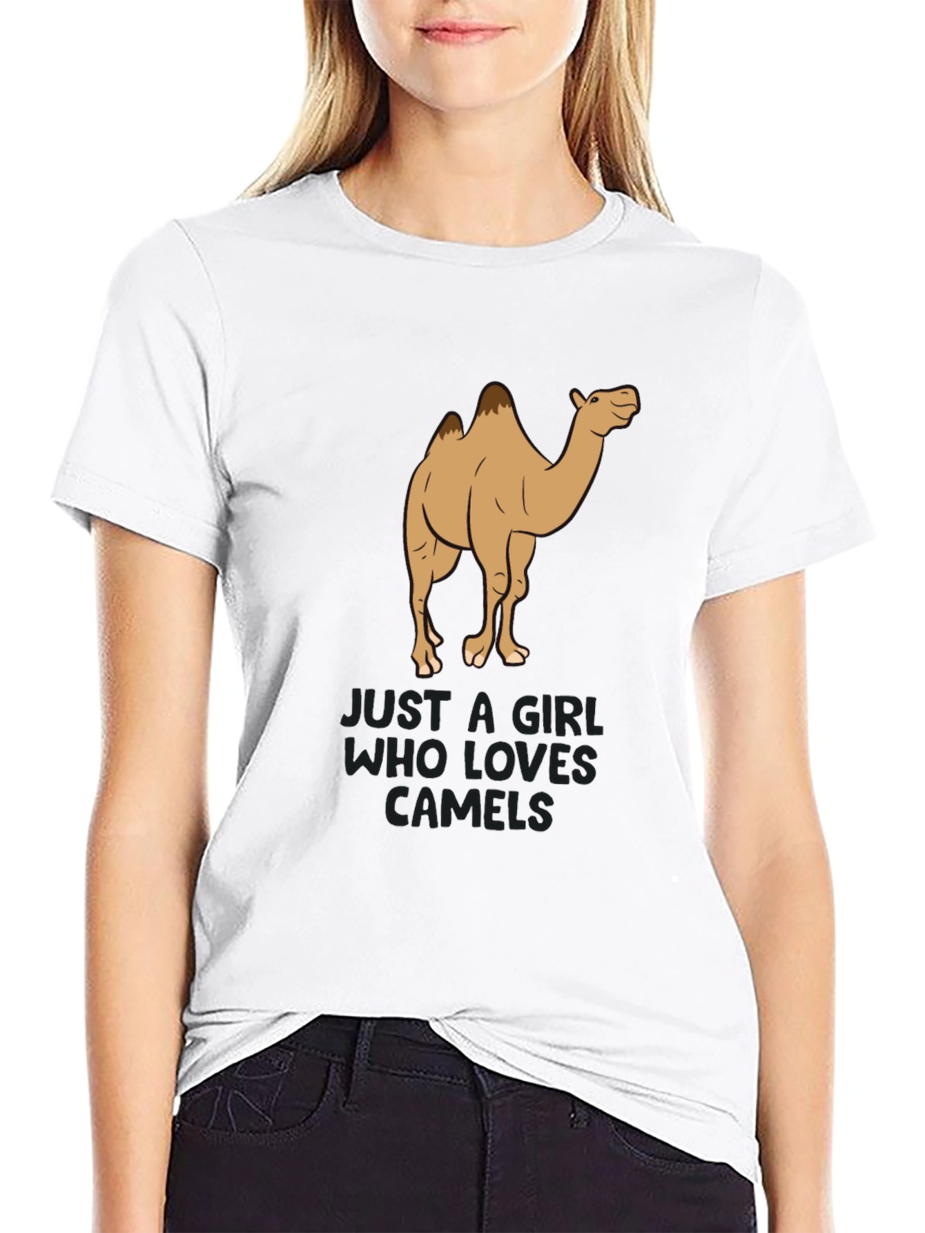 Camel Lover Black T-Shirt