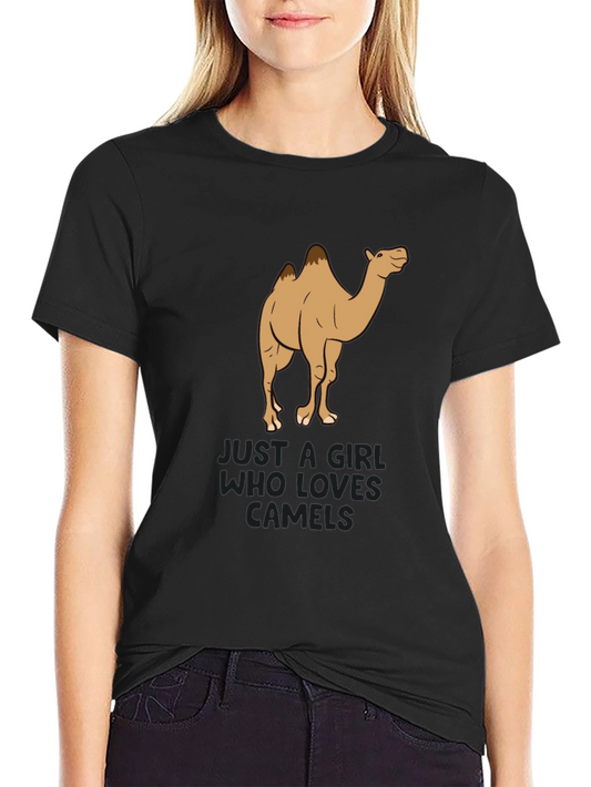 Camel Lover Black T-Shirt