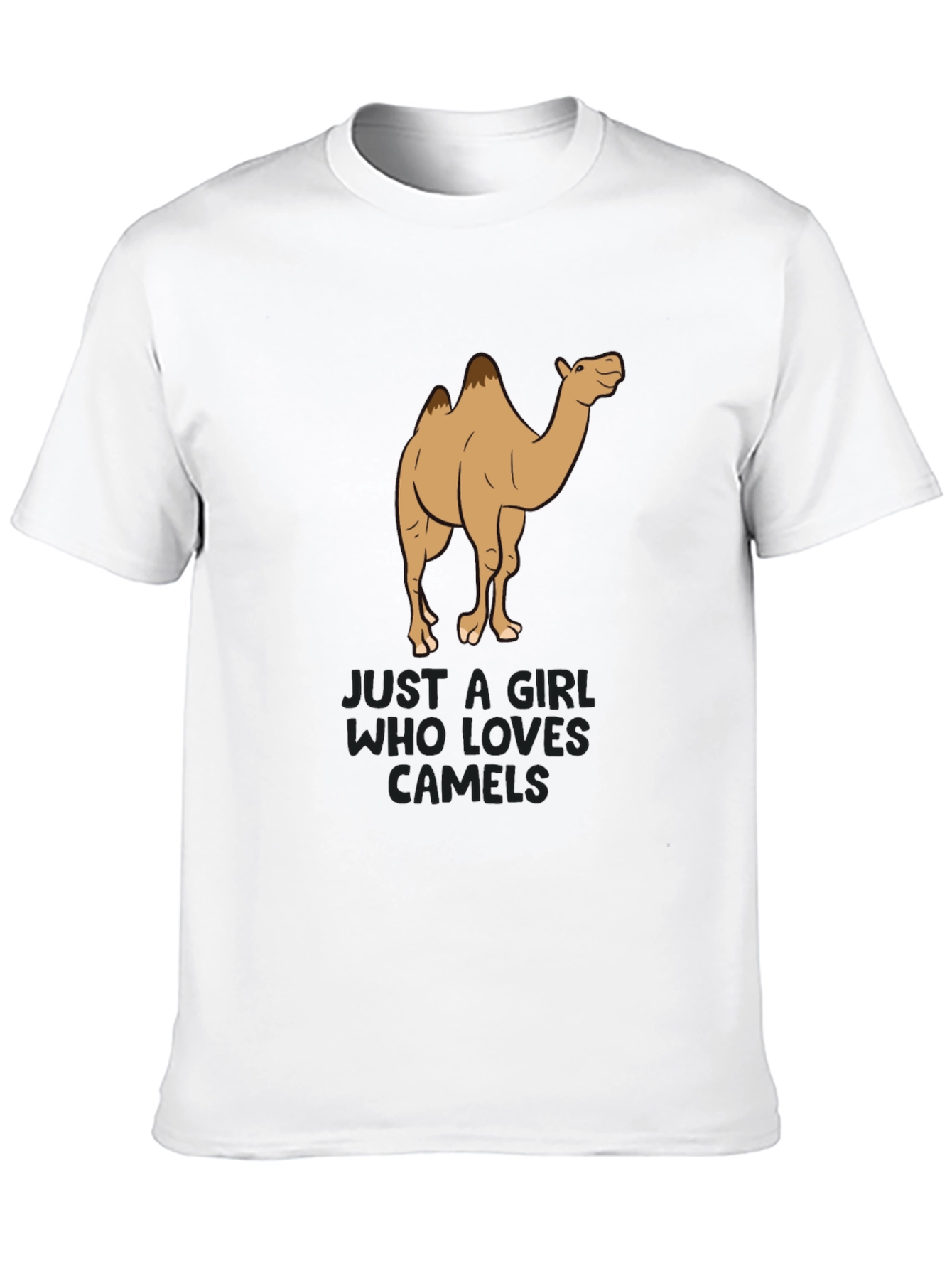 Camel Lover Black T-Shirt