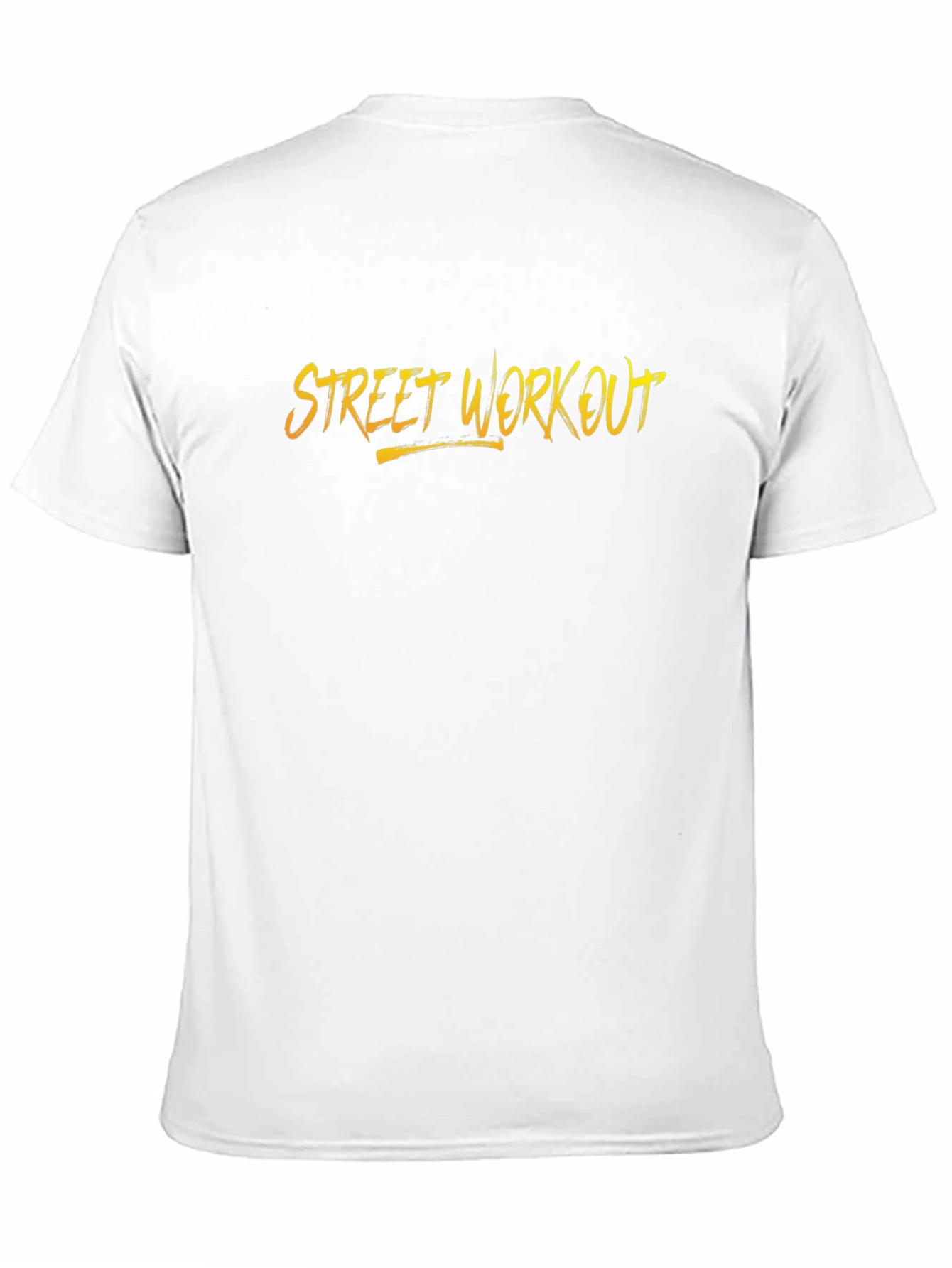 Street Workout Graphic T-Shirt - Black