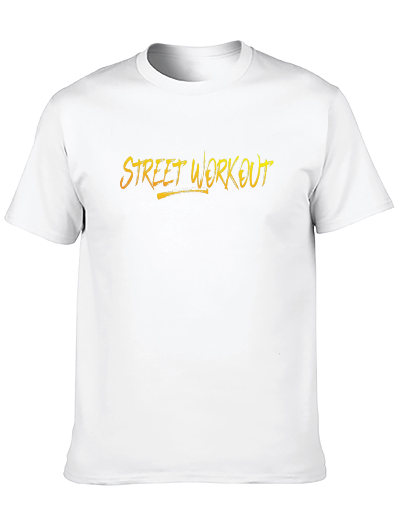 Street Workout Graphic T-Shirt - Black
