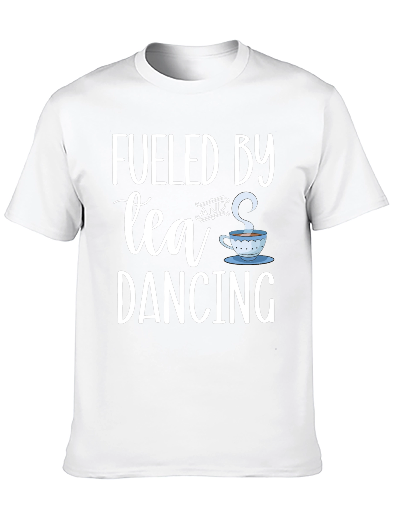 Fueled by Tea and Dancing Black T-Shirt