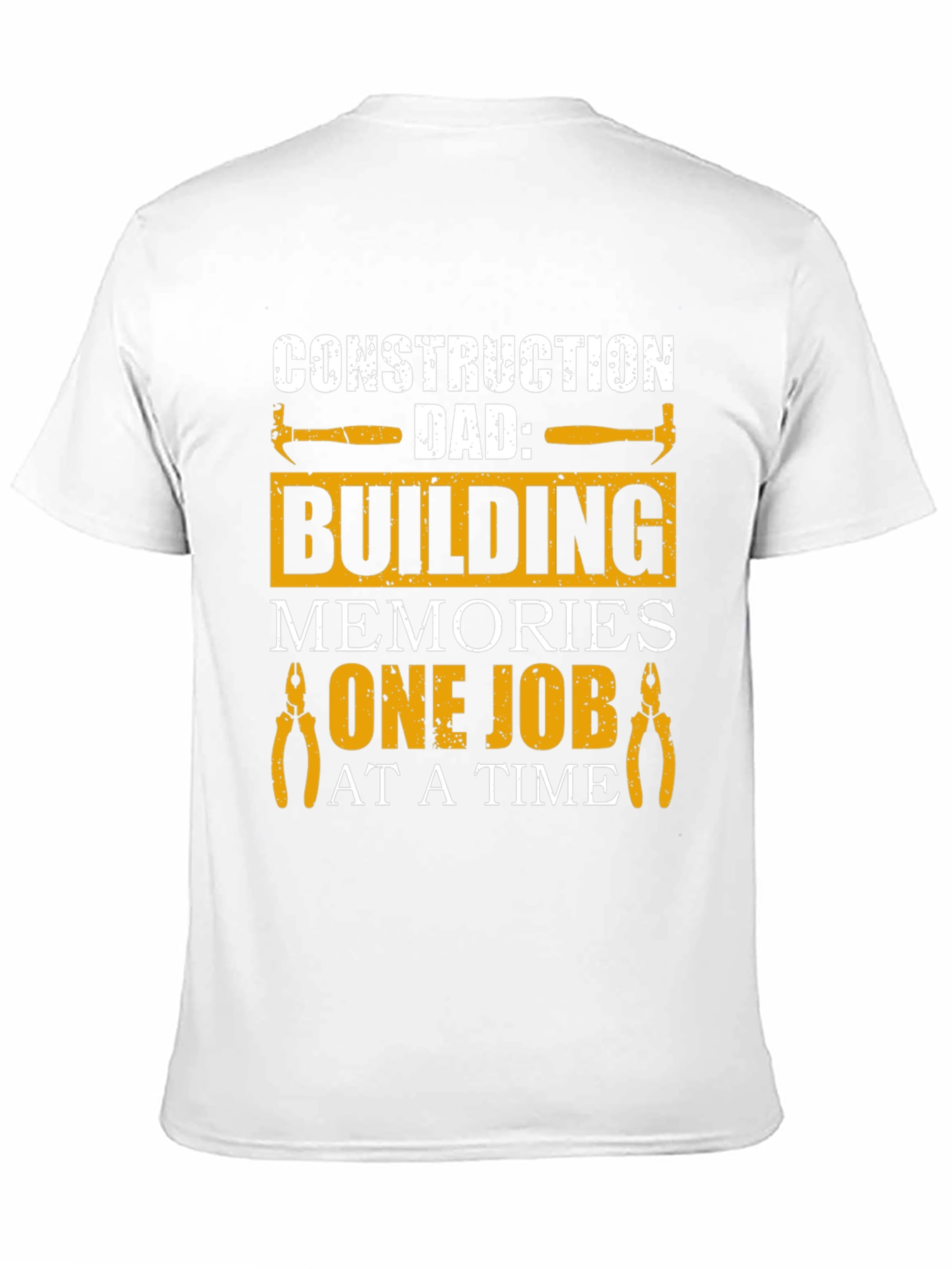 Construction Dad T-Shirt: Building Memories