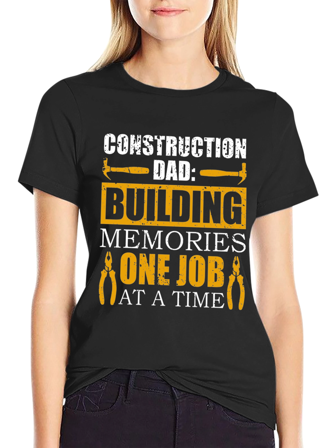 Construction Dad T-Shirt: Building Memories