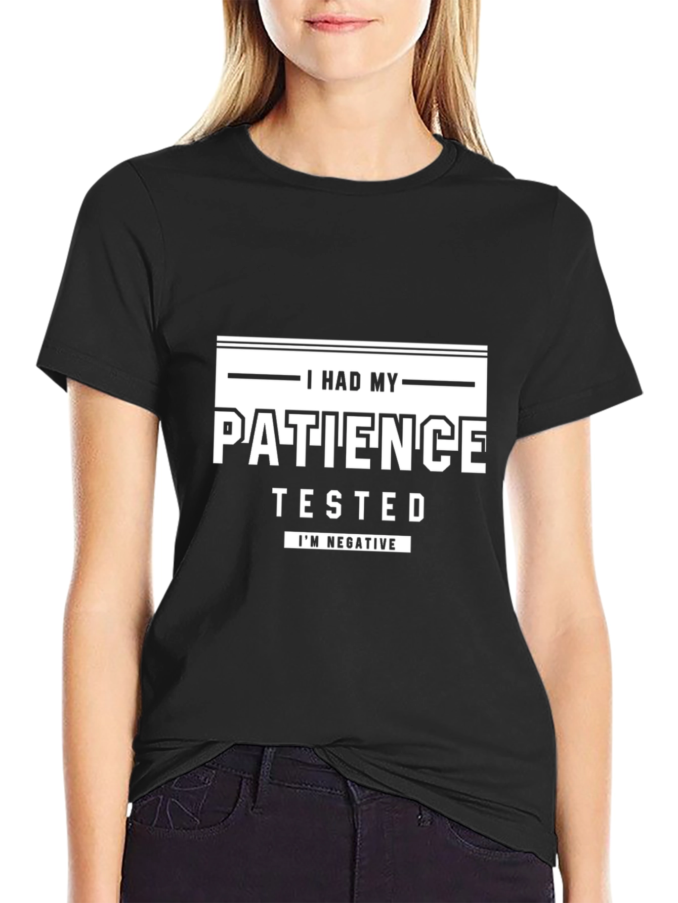 I Had My Patience Tested T-Shirt Funny Sarcastic Tee