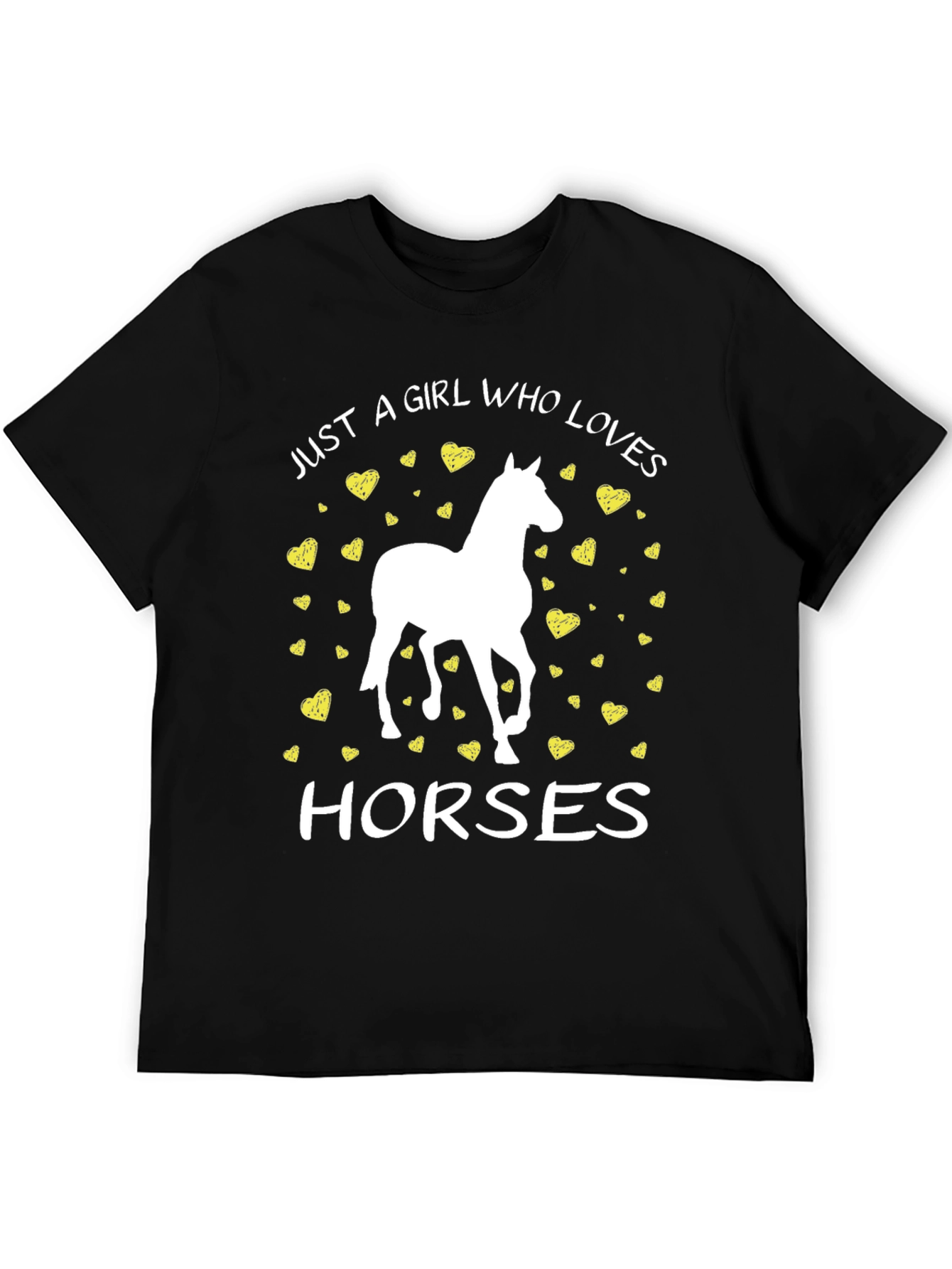 Girl Who Loves Horses T-Shirt