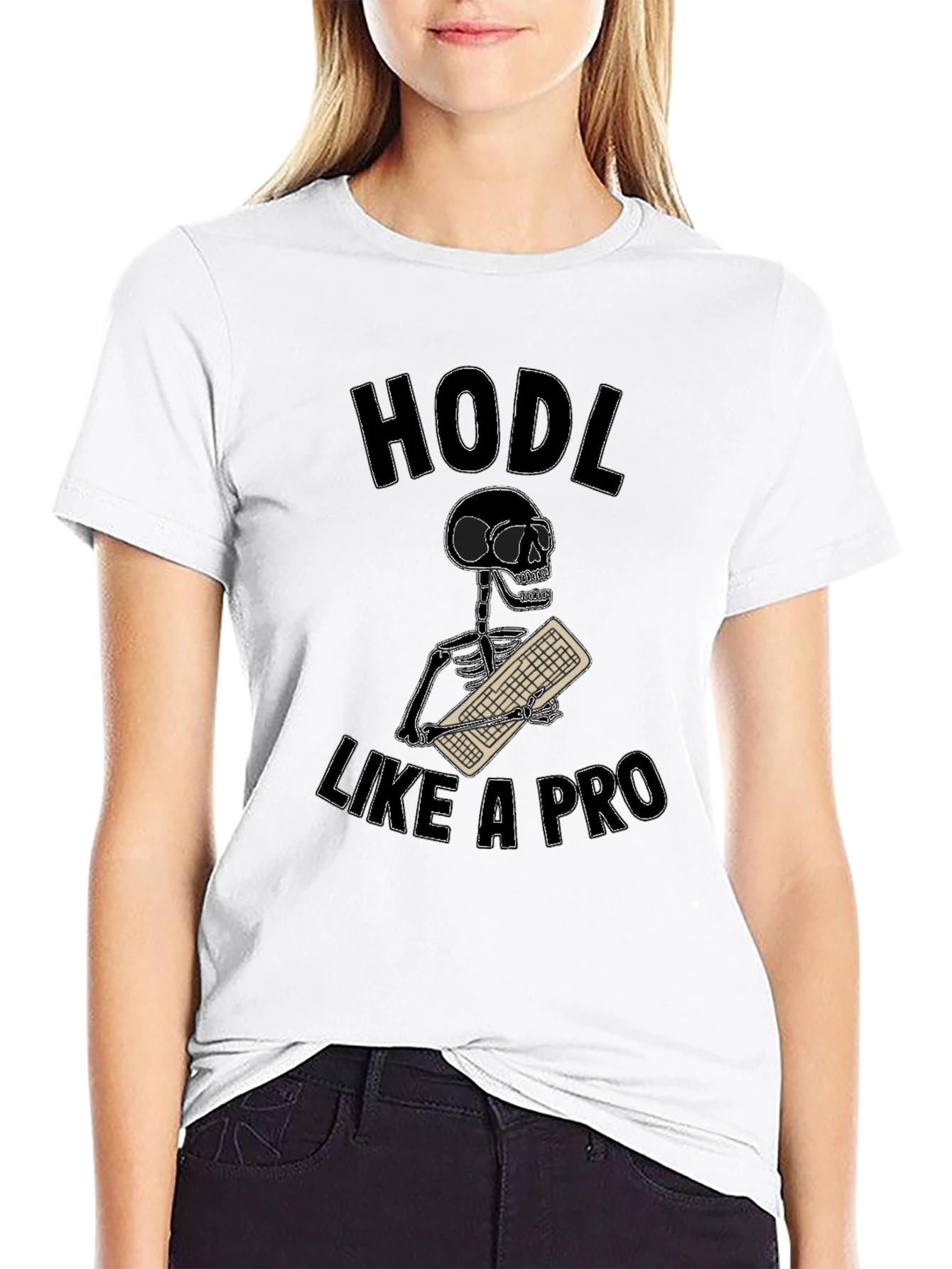HODL Like a Pro T-Shirt - Crypto Trader Tee
