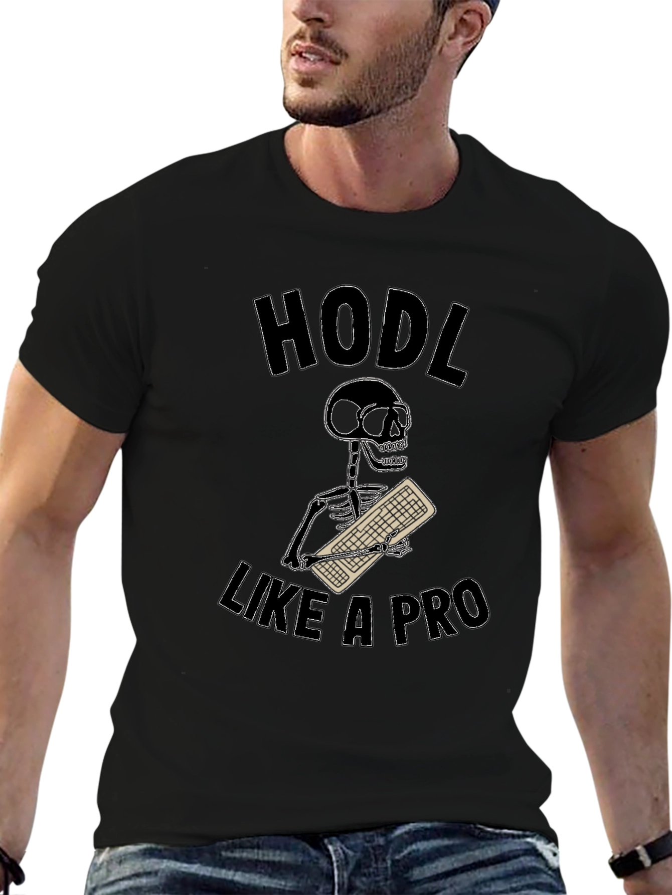HODL Like a Pro T-Shirt - Crypto Trader Tee
