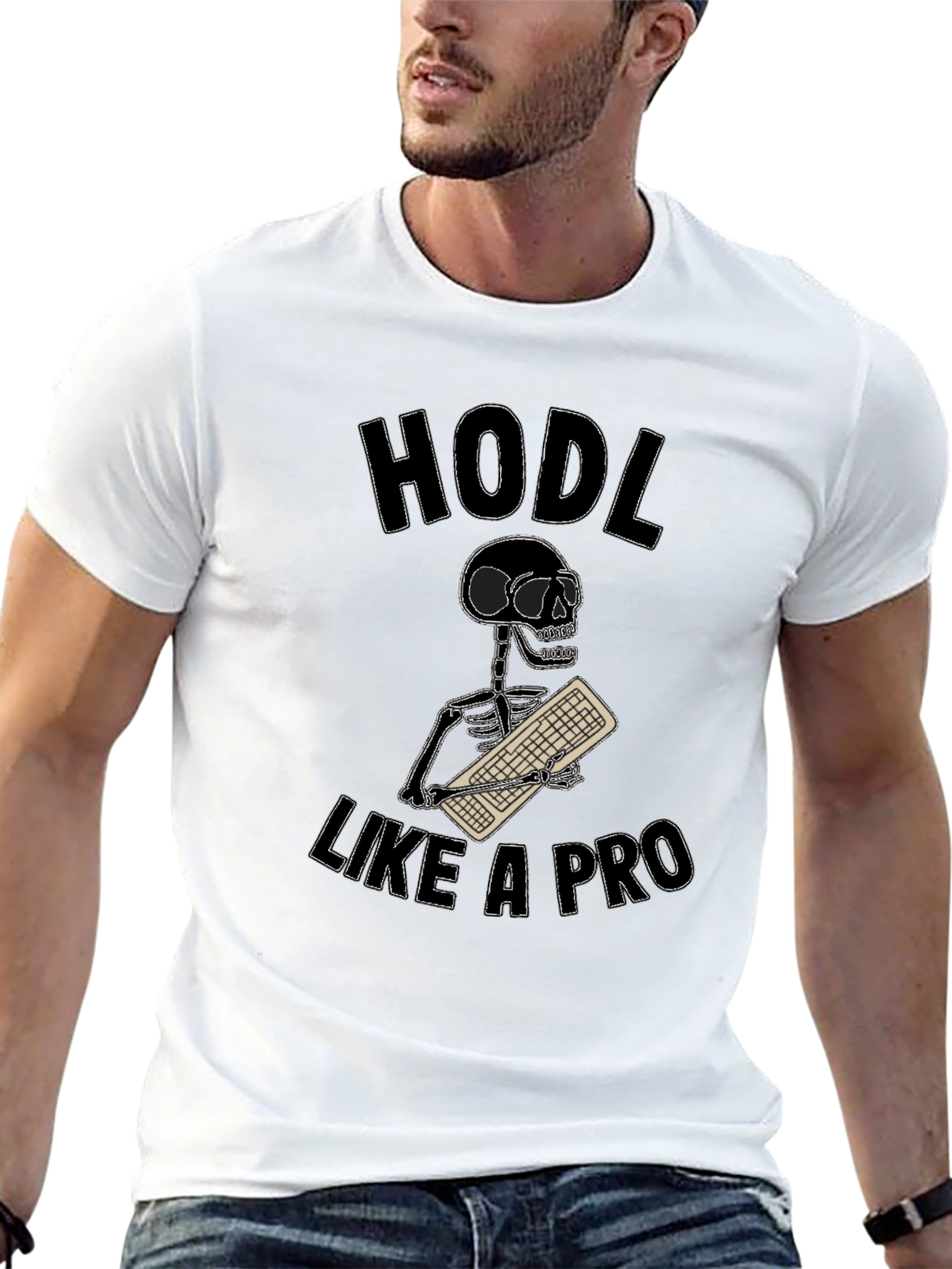 HODL Like a Pro T-Shirt - Crypto Trader Tee