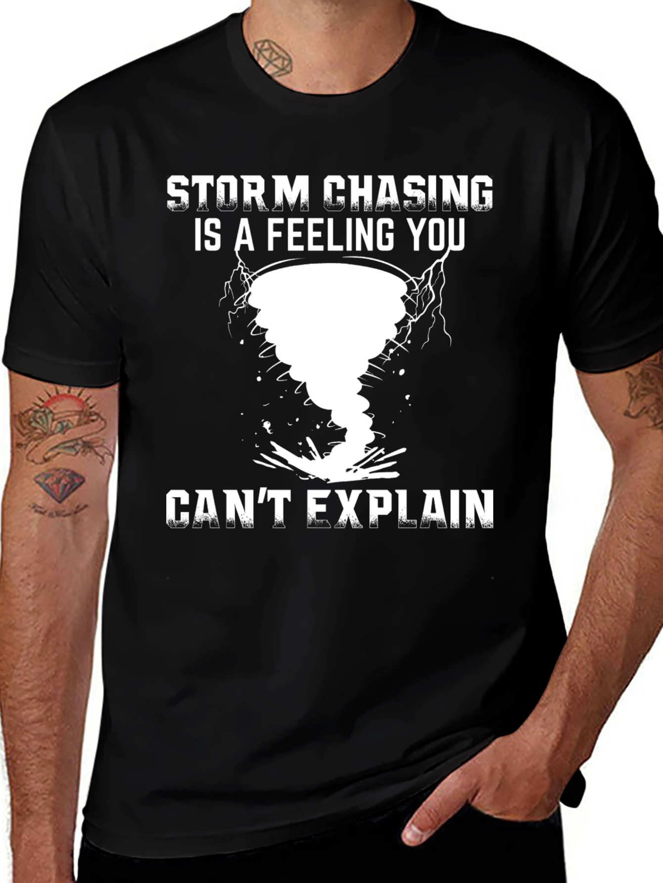 Storm Chasing Tornado Graphic T-Shirt