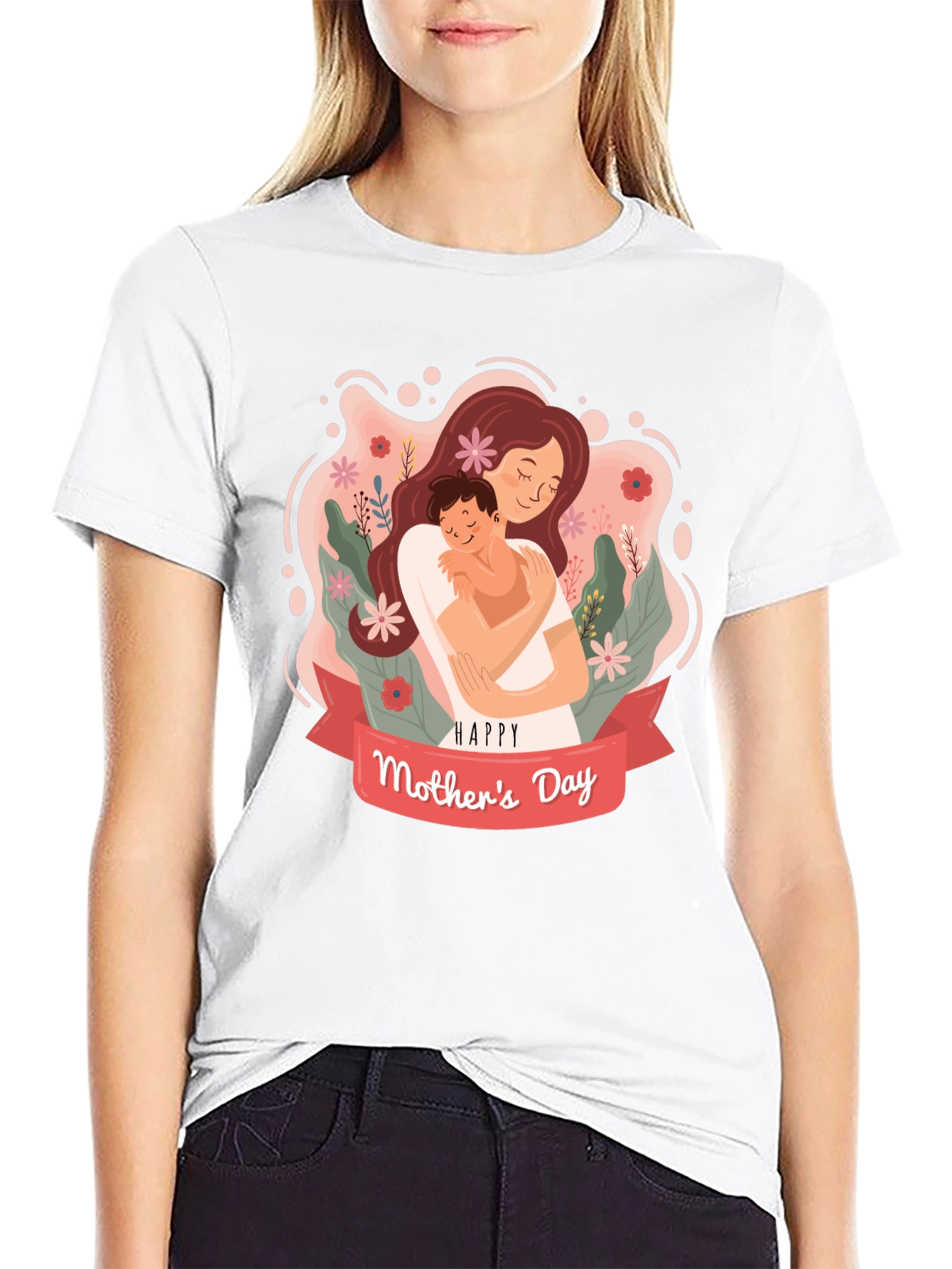 Mothers Day Graphic Tee - Mom & Child