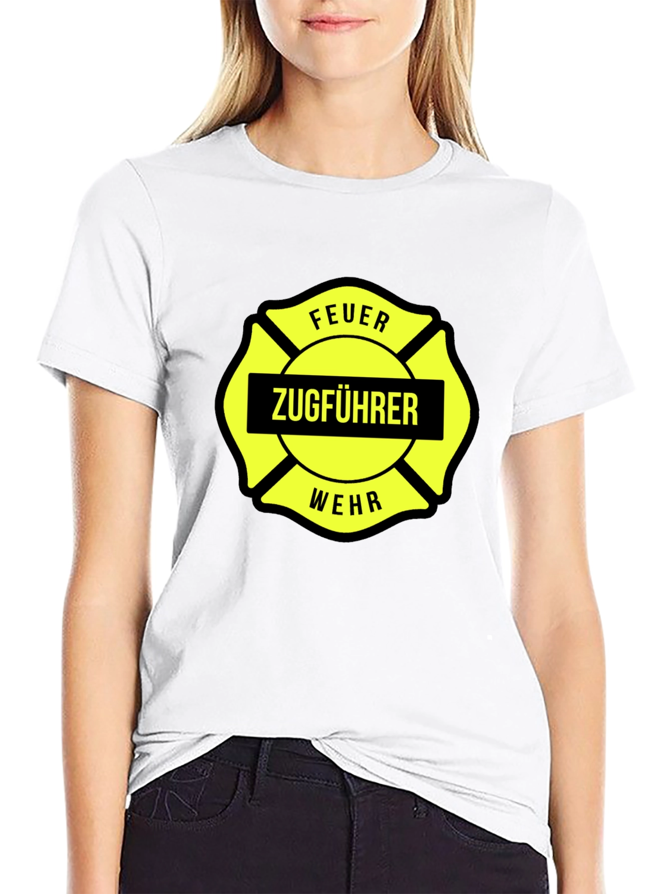 Firefighter Train Conductor T-Shirt