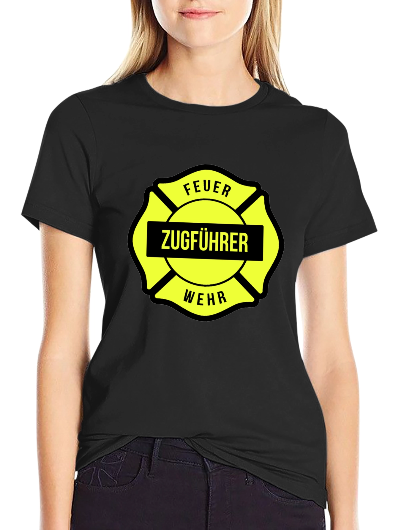 Firefighter Train Conductor T-Shirt