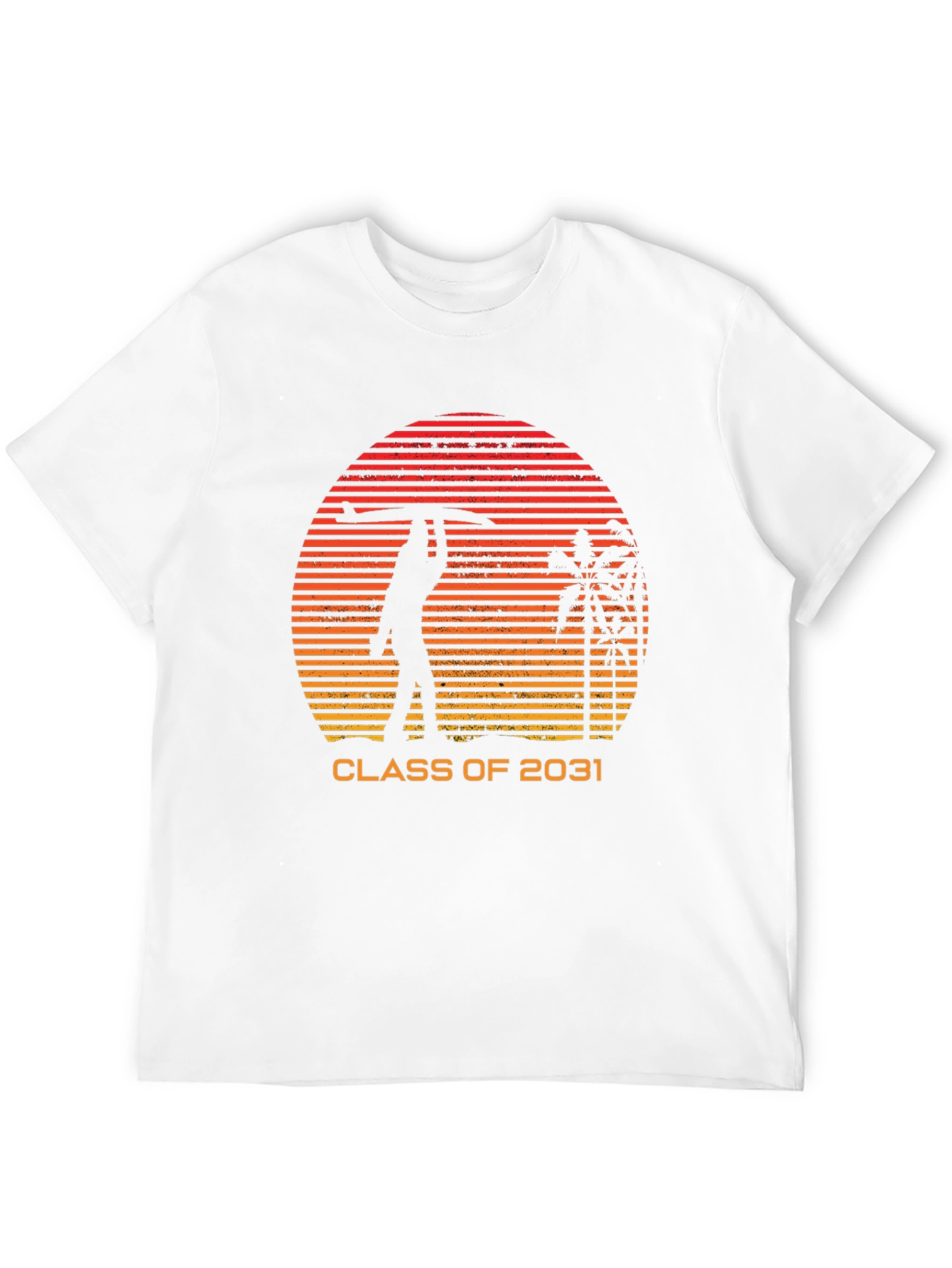 Class of 2031 Retro Surfer T-Shirt